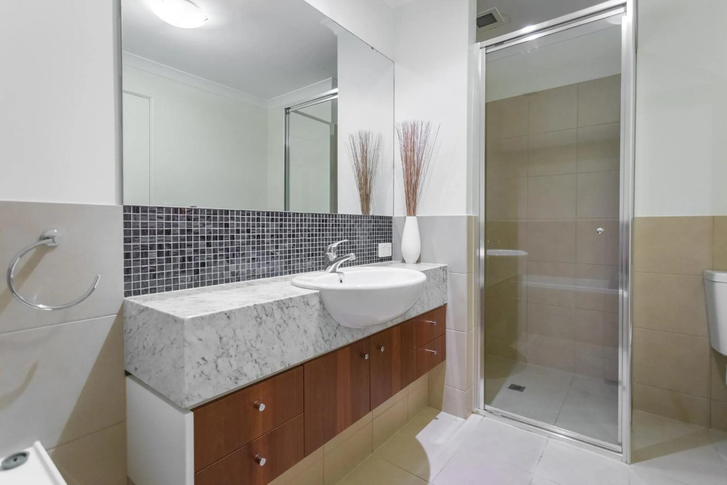 Bathroom in Nautilus by Rockingham Apartments