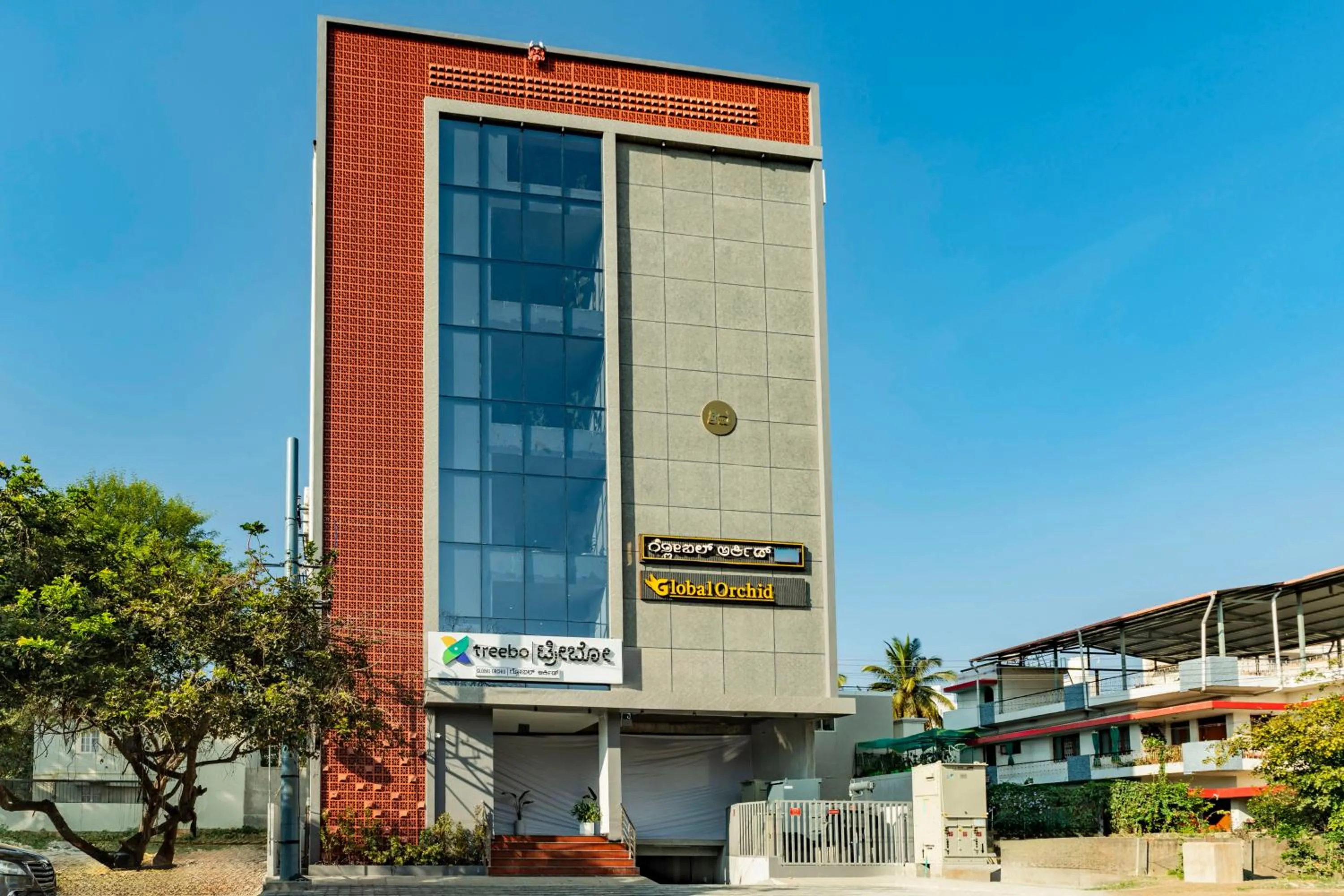 Property building in Treebo Global Orchid