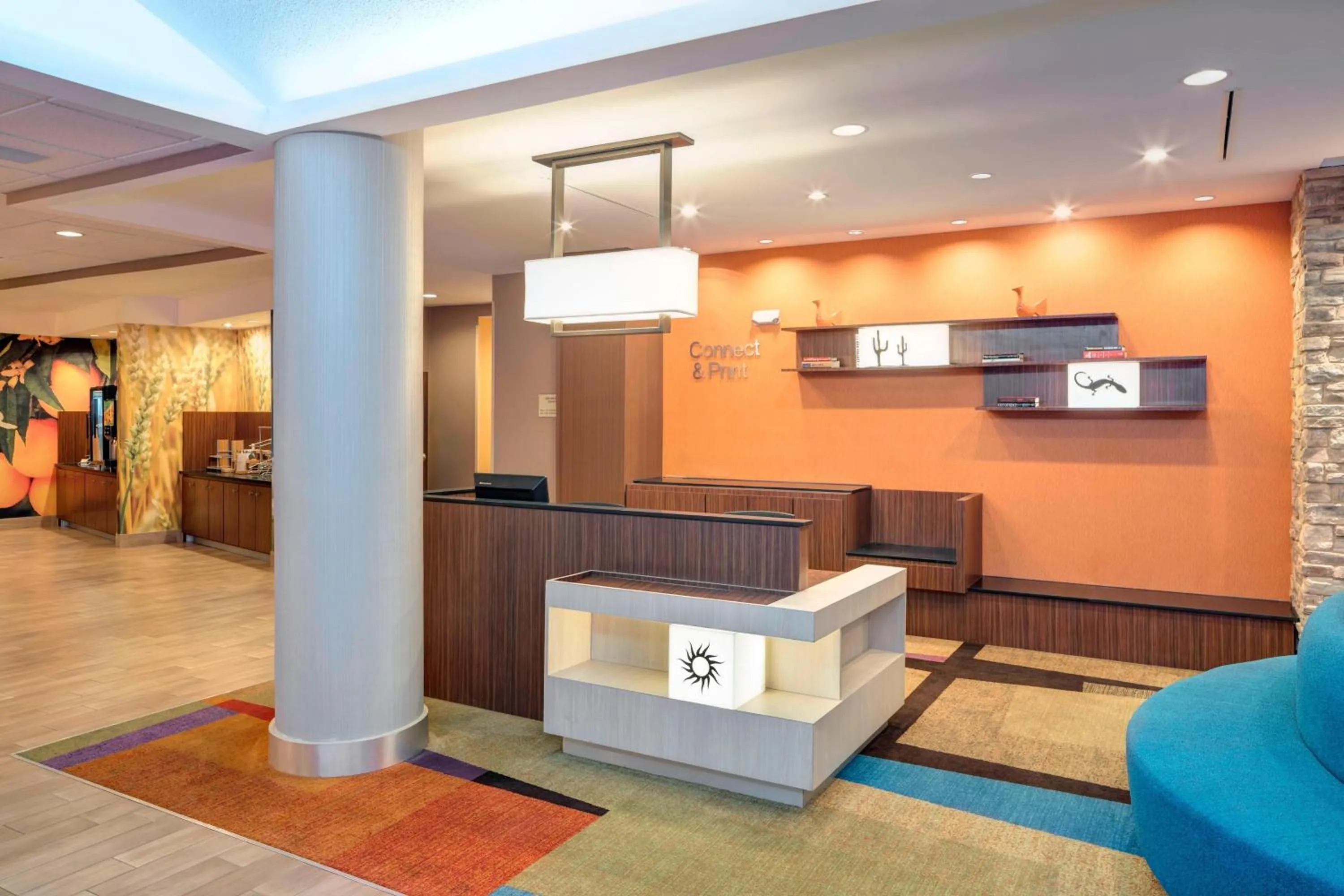 Lobby or reception in Fairfield Inn & Suites by Marriott Houston Pasadena