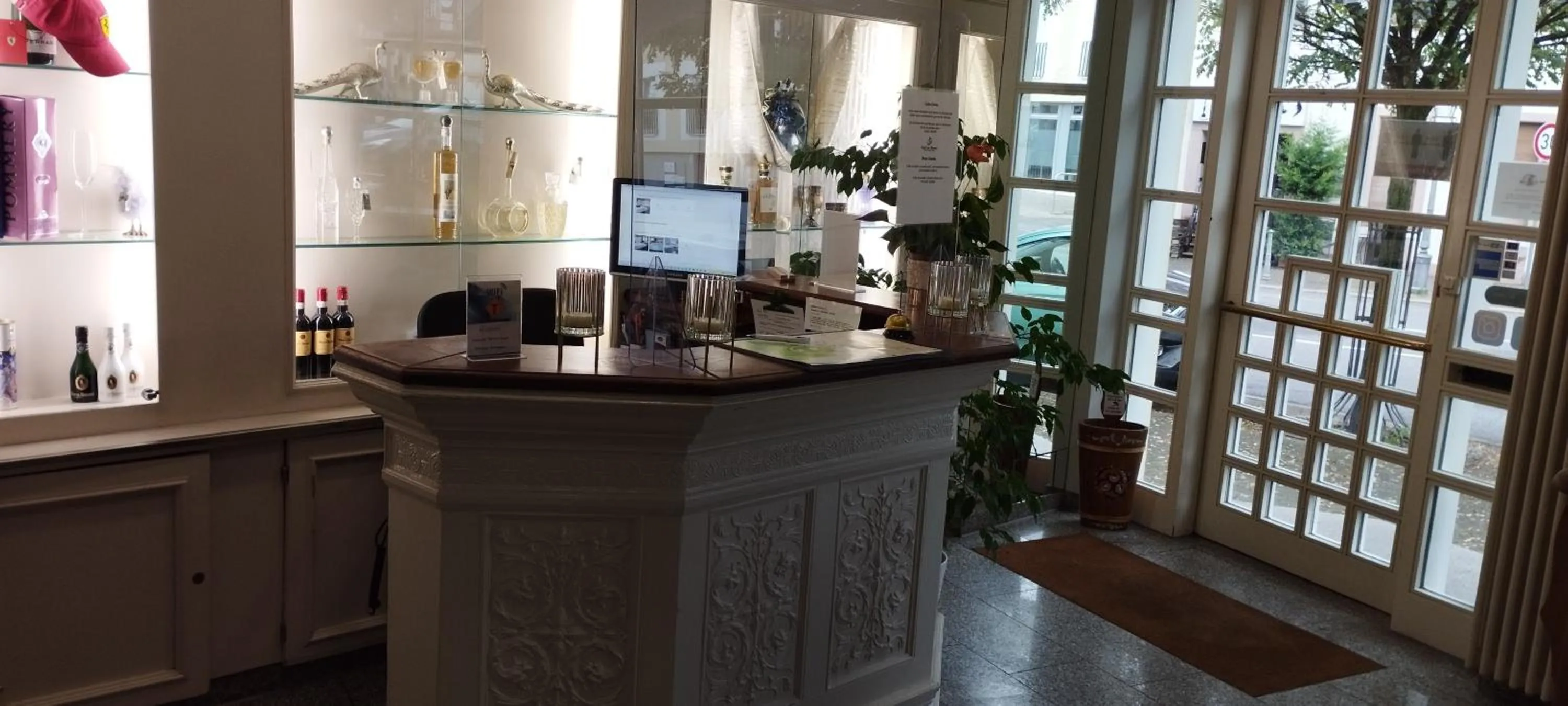 Lobby or reception in Hotel am Theater