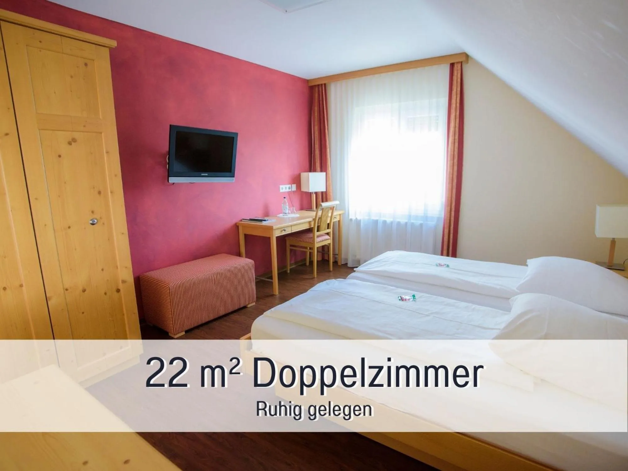 TV and multimedia, Bed in Landgasthof Linde - In ruhiger, ländlicher Umgebung