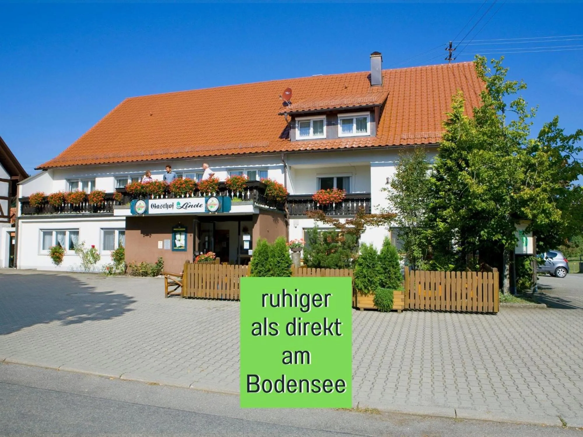 Property building in Landgasthof Linde - In ruhiger, ländlicher Umgebung