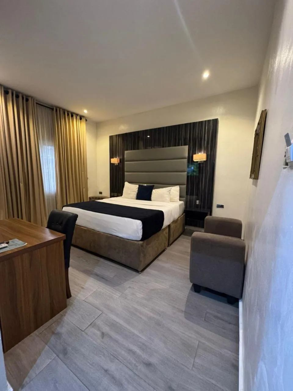 Bed in de brit hotel