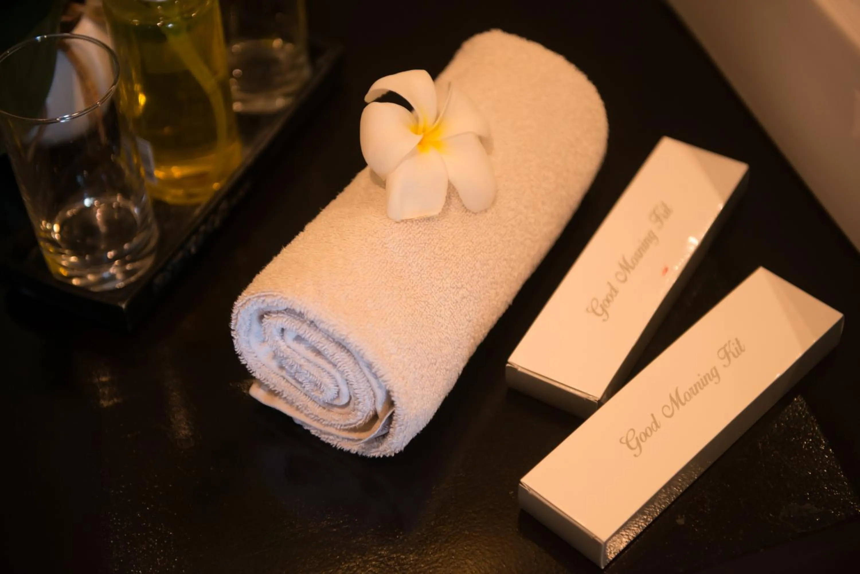 Bathroom in Alona Royal Palm Resort