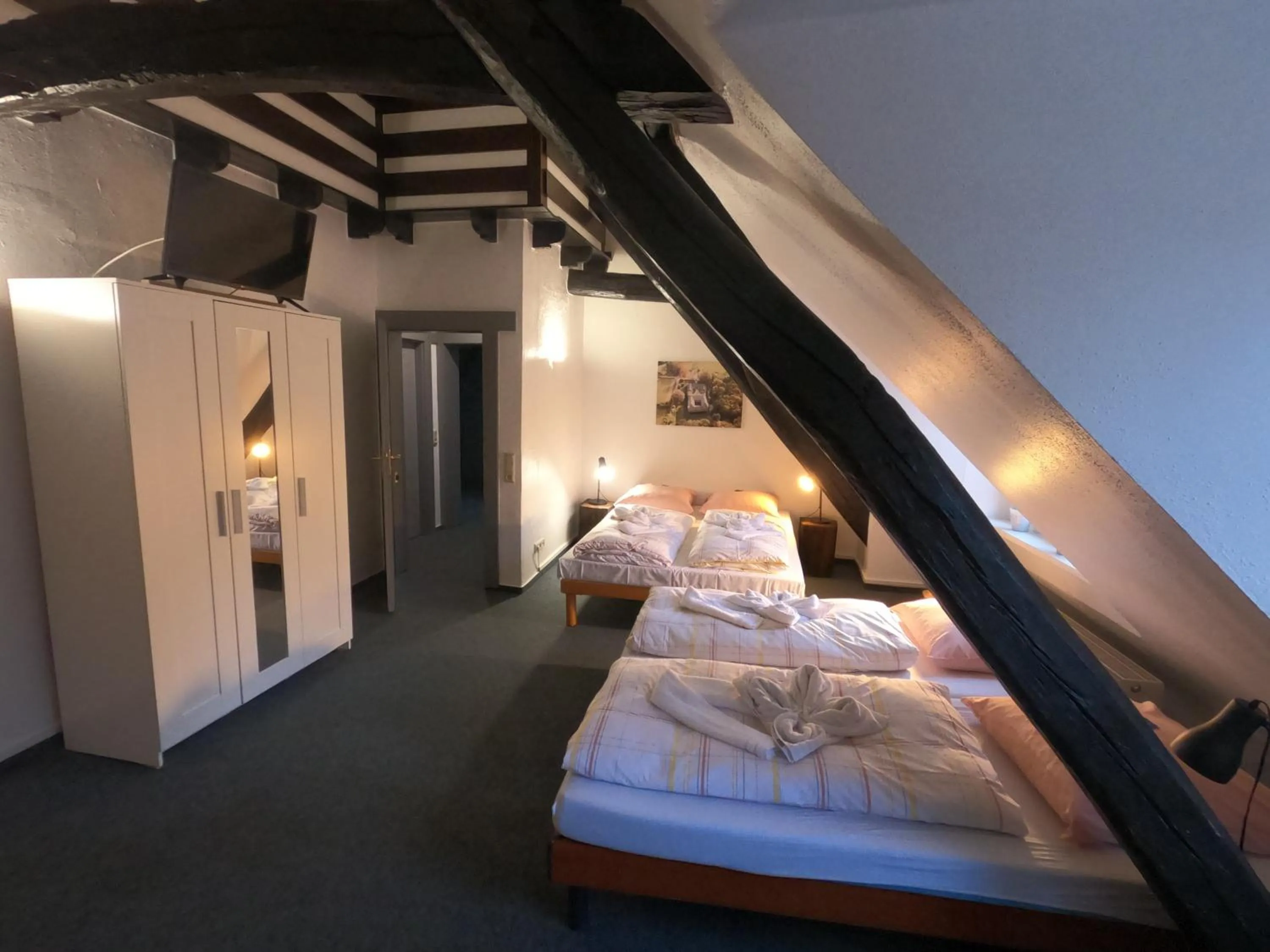 Photo of the whole room, Bed in Hotel Schloss Walbeck