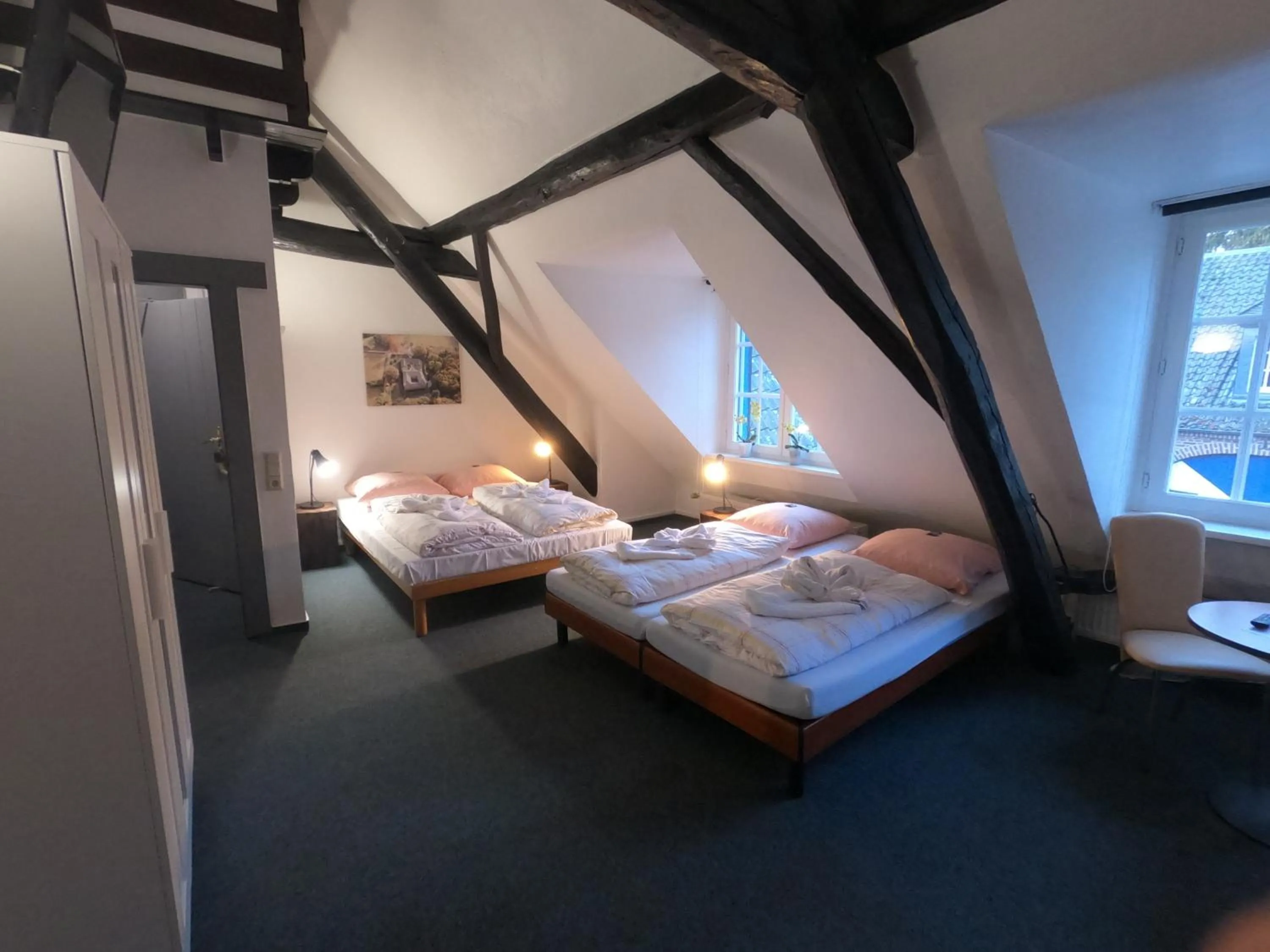 Photo of the whole room, Bed in Hotel Schloss Walbeck