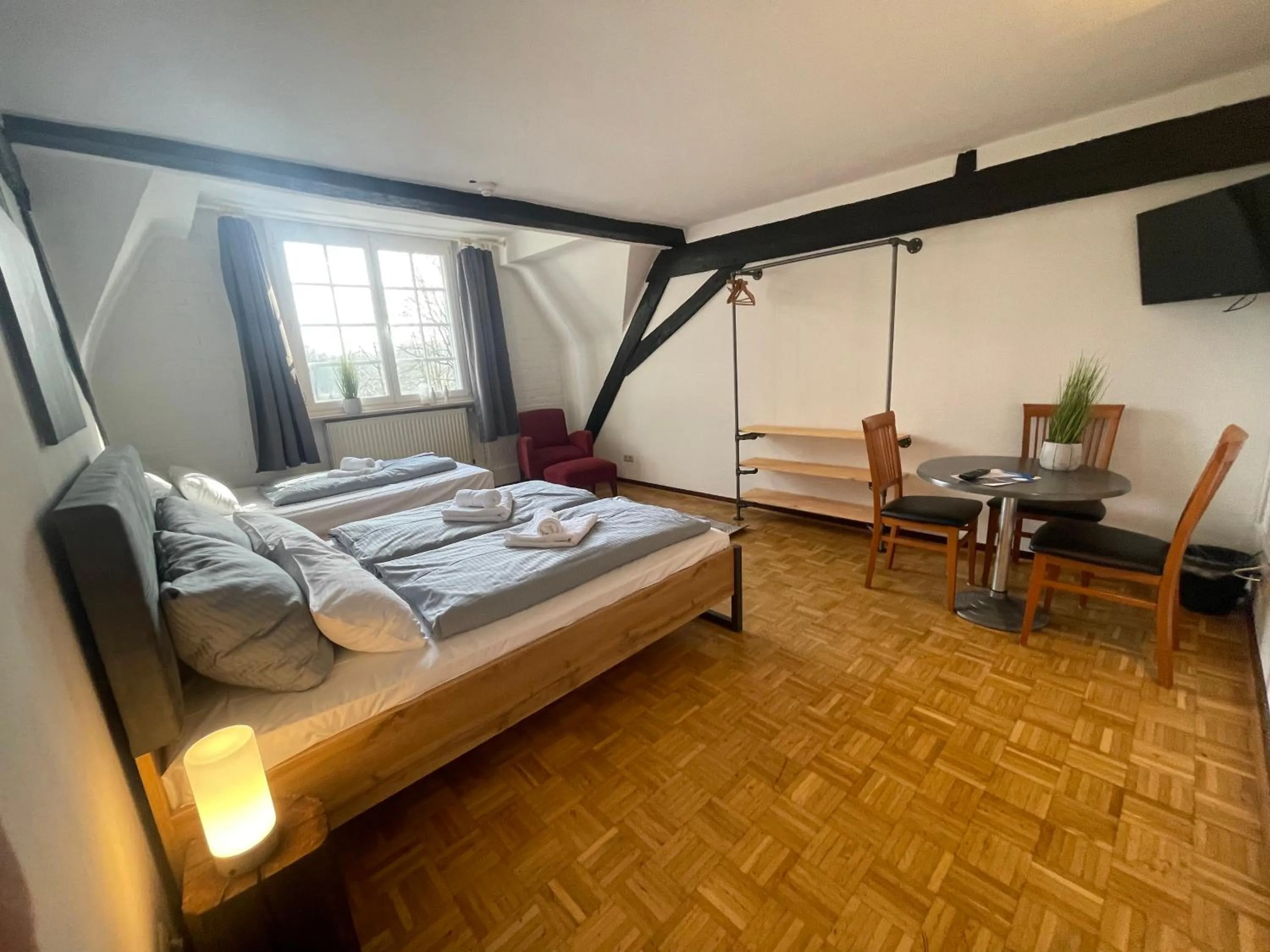 Bed in Hotel Schloss Walbeck