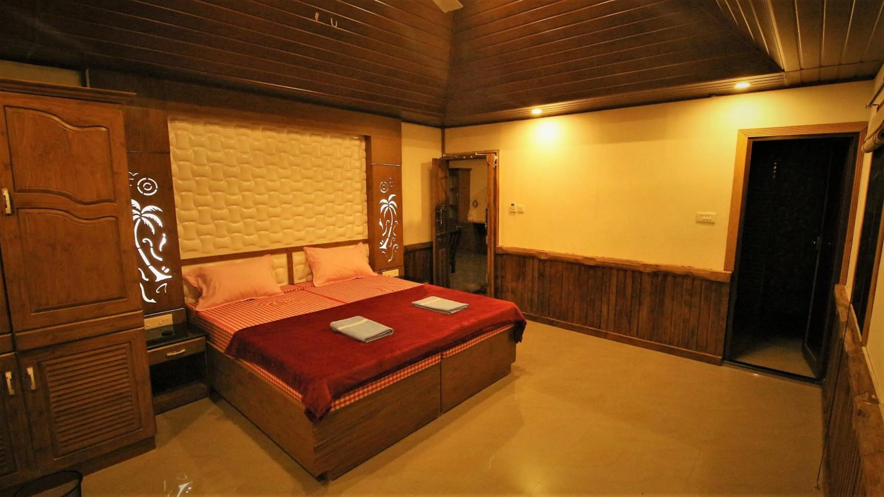 Bed in Kalappura Homestay