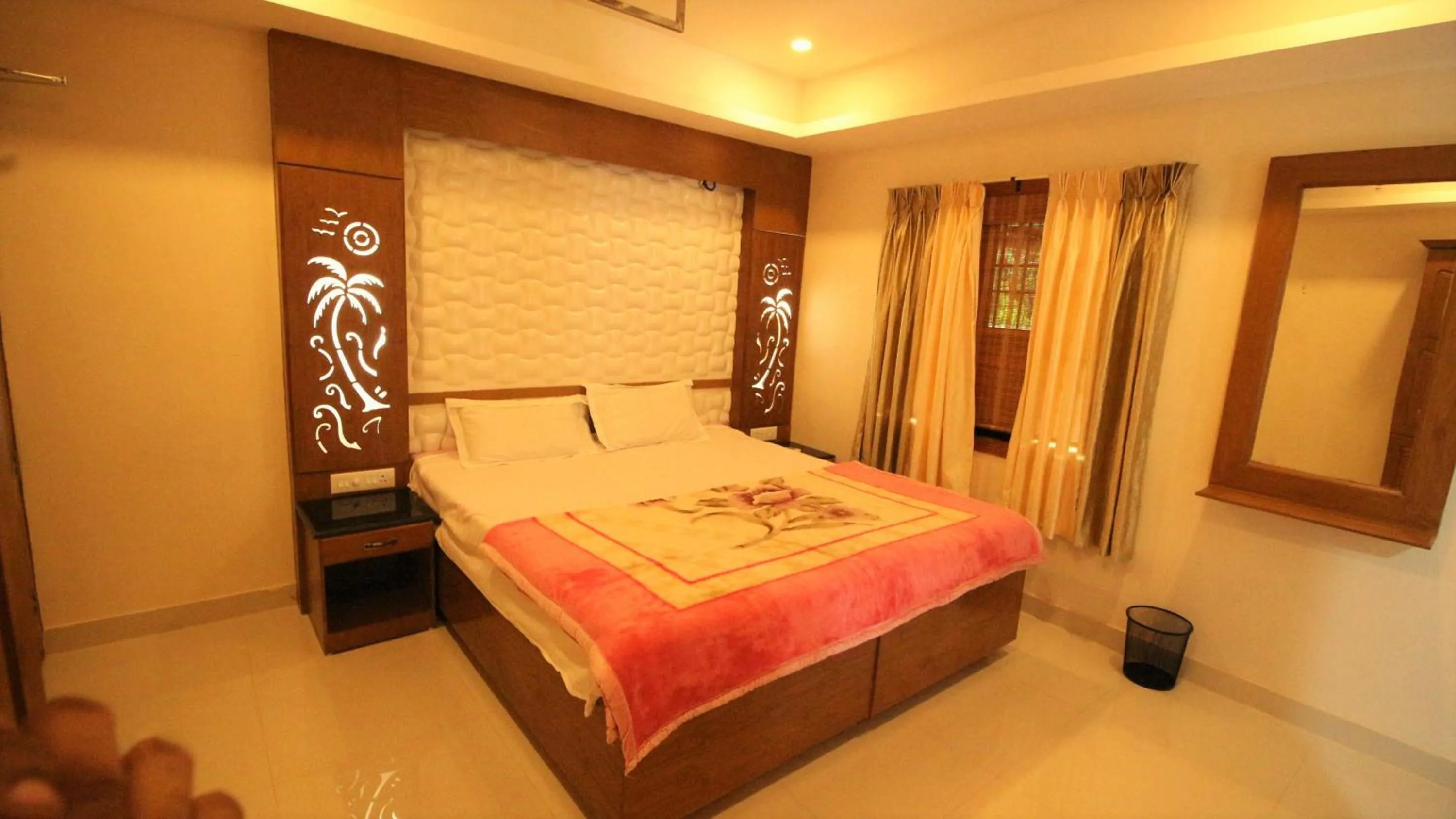 Bed in Kalappura Homestay