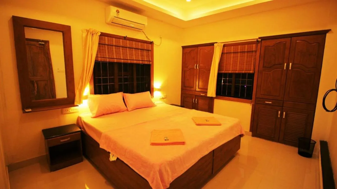 Bed in Kalappura Homestay