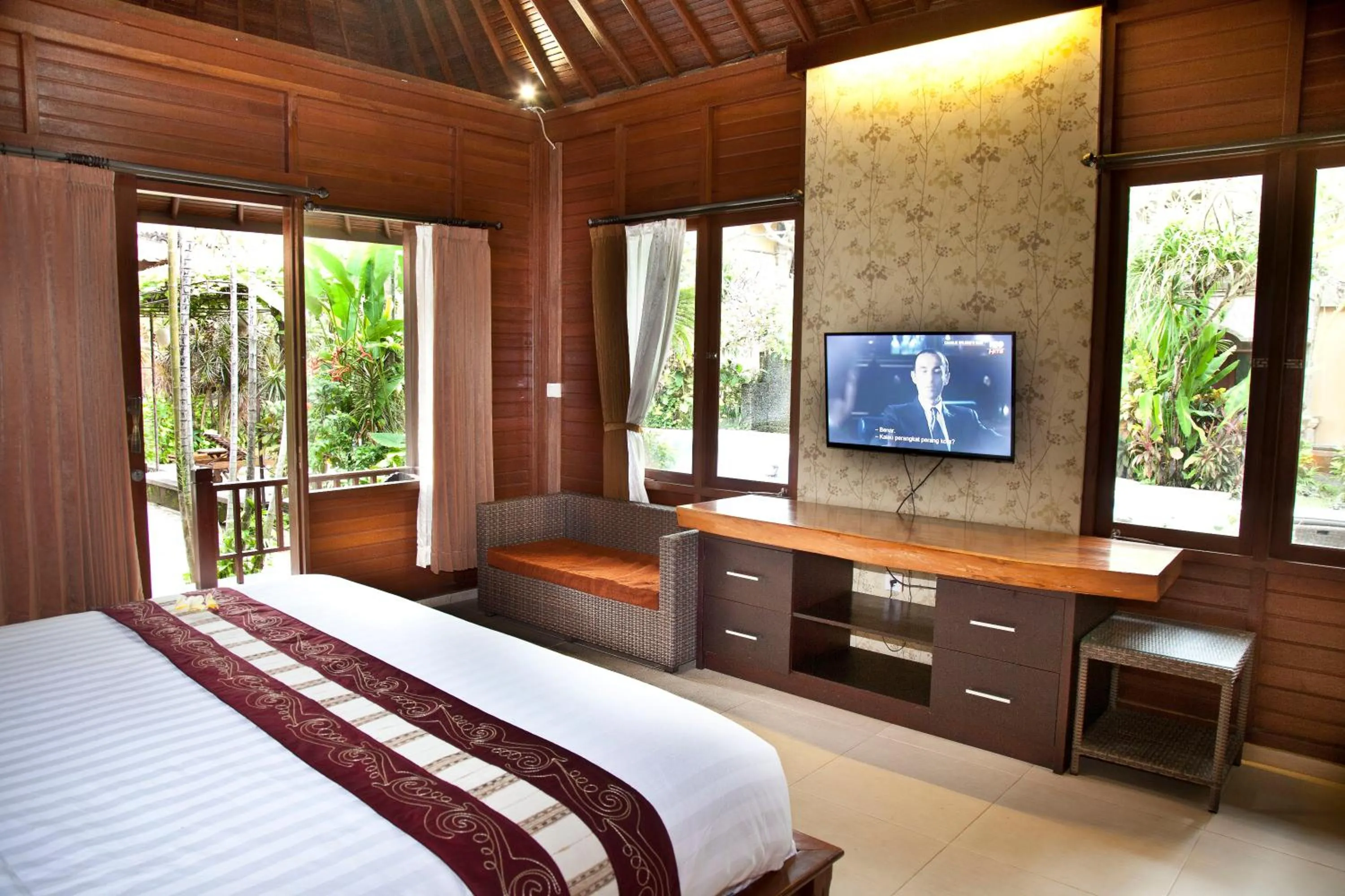 Bed in Jepun Bali Hotel