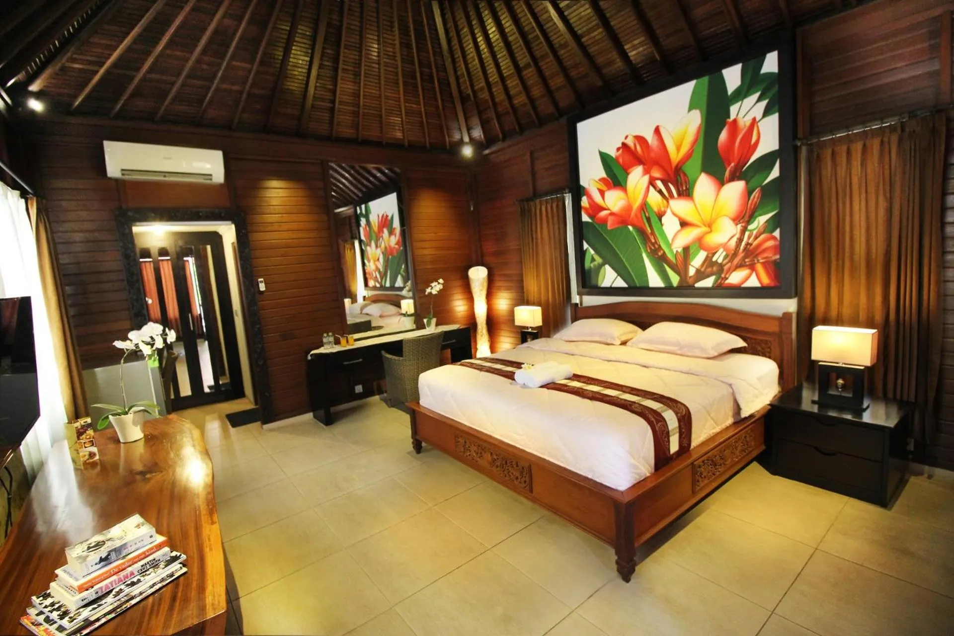 Bed in Jepun Bali Hotel