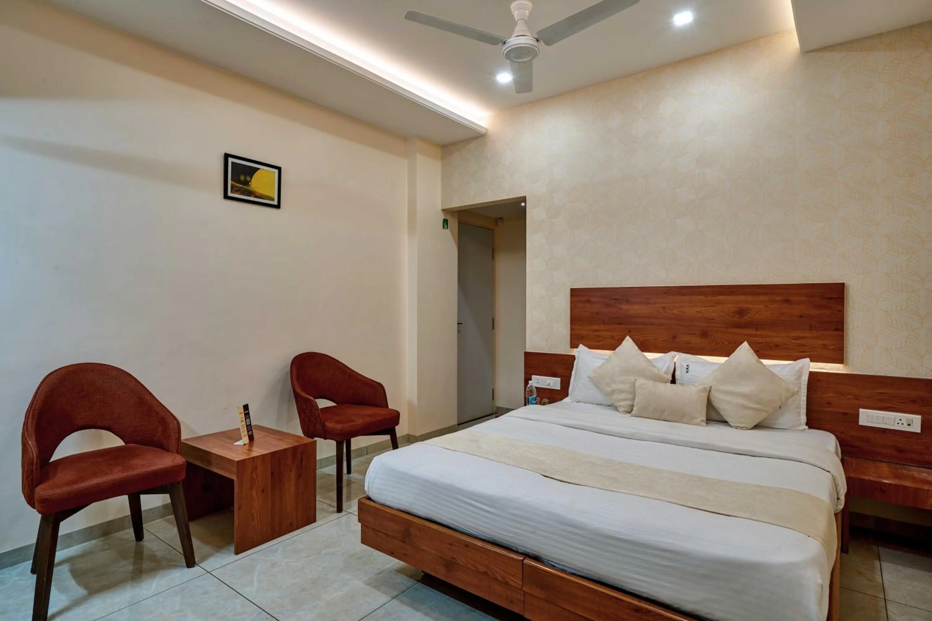 Bed in Hotel Rajpurush