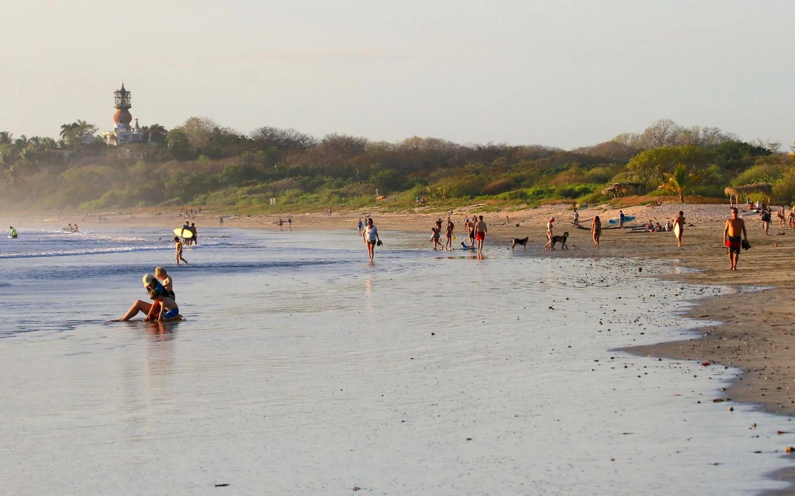Beach in Olas Verdes Hotel