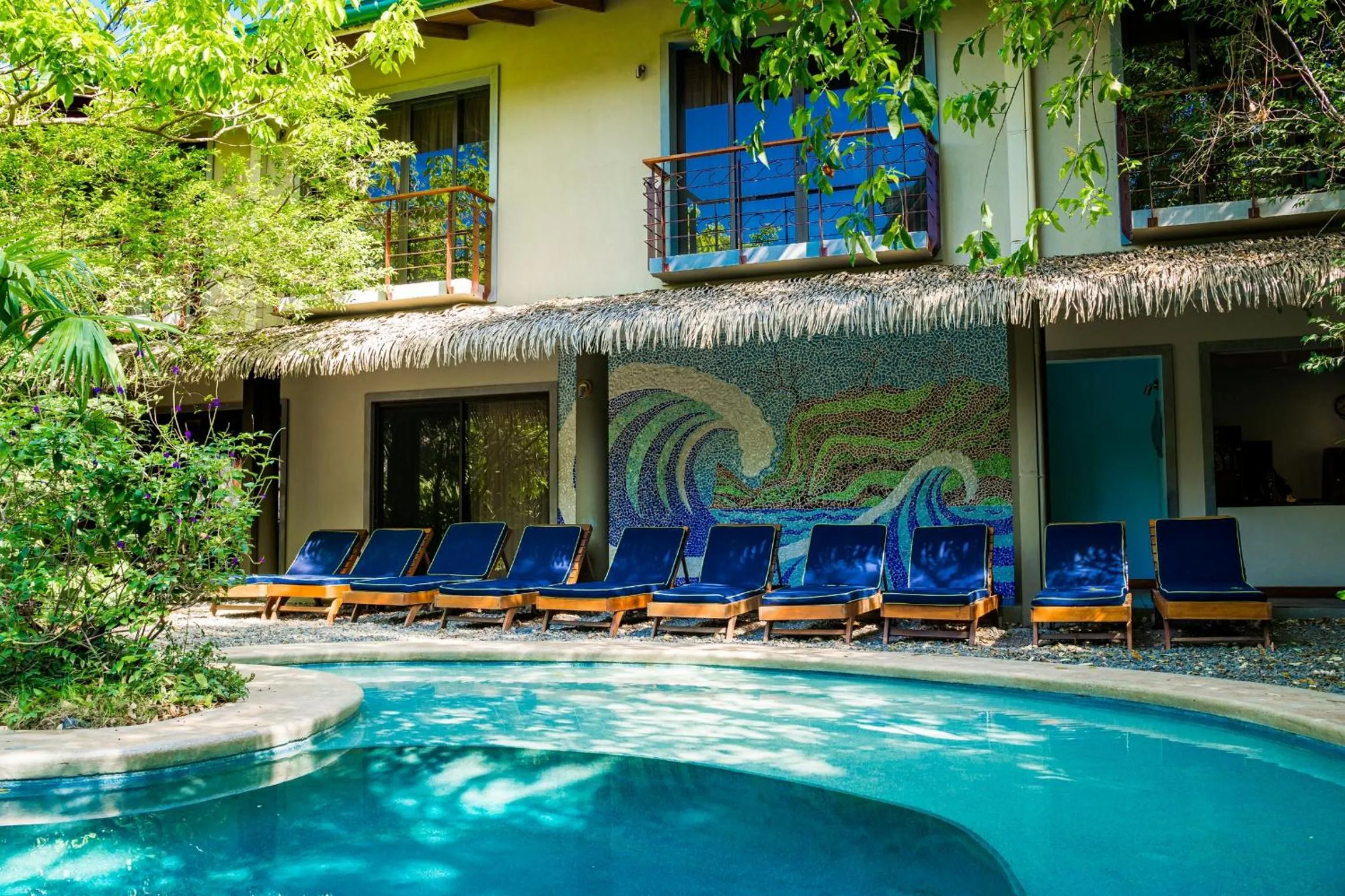 Swimming pool in Olas Verdes Hotel