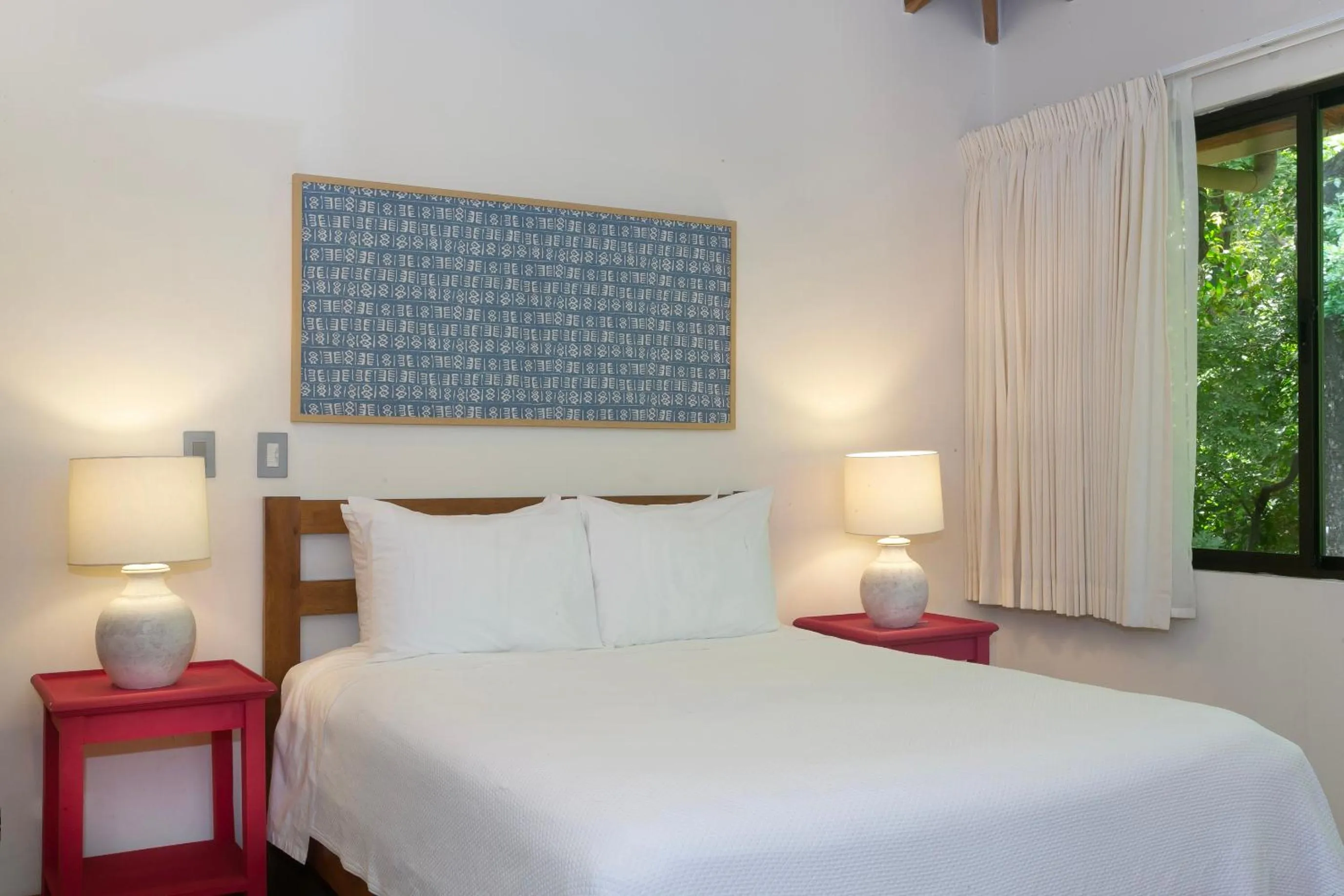 Bed in Olas Verdes Hotel