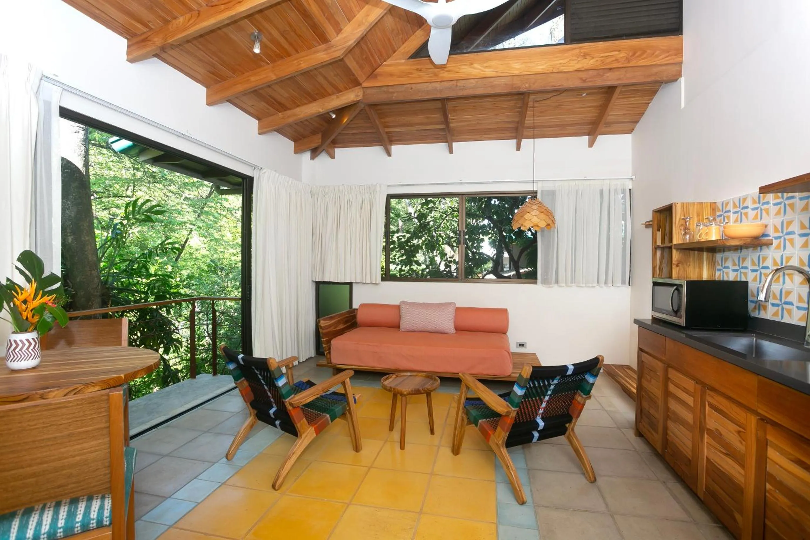 Living room in Olas Verdes Hotel