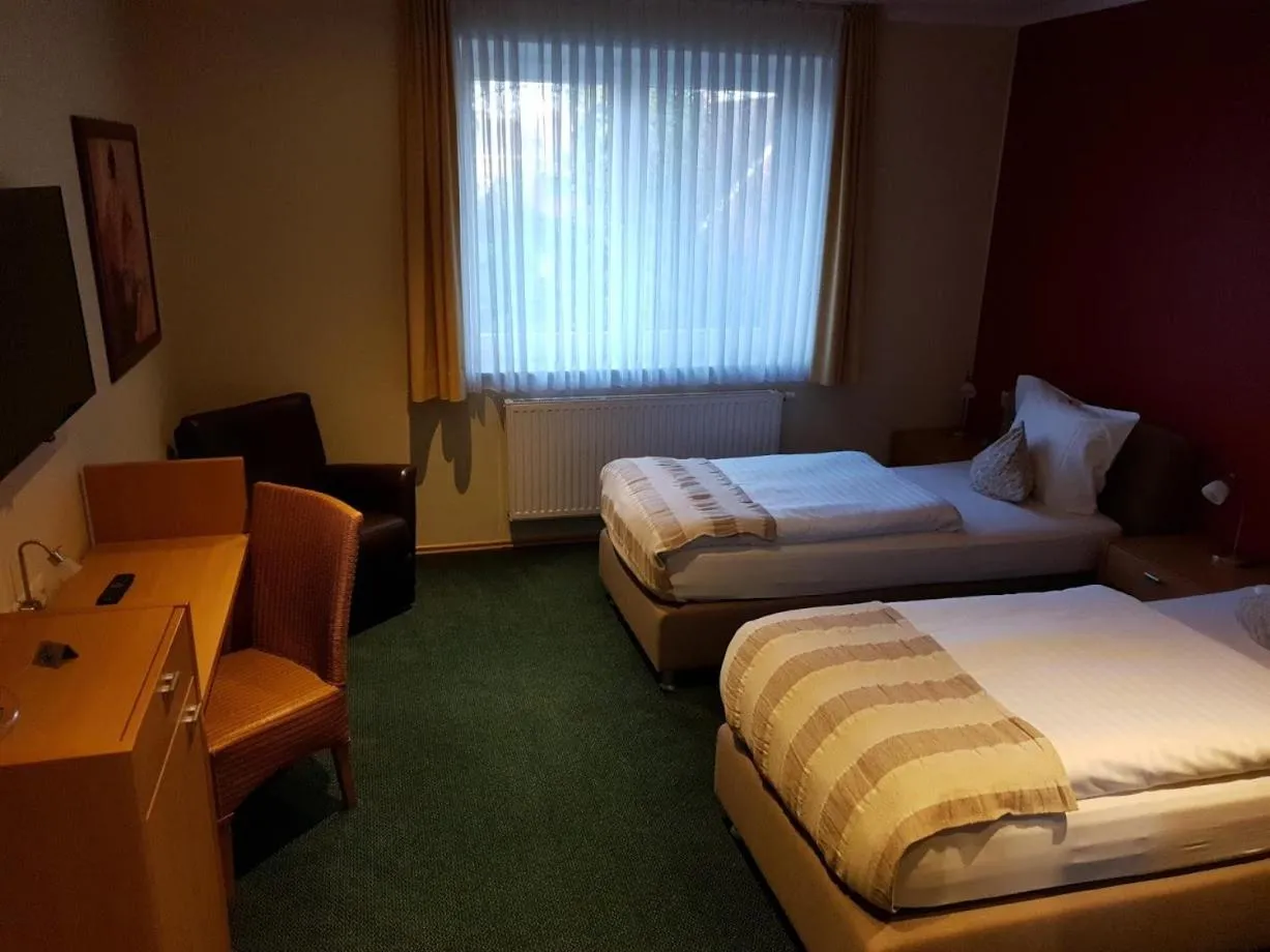 Bed in Hotel Knipper