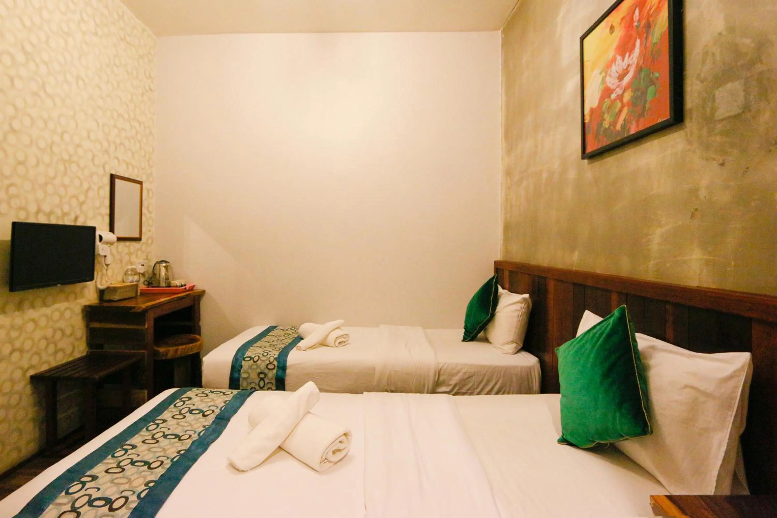 Bedroom, Bed in Anggun Hotel
