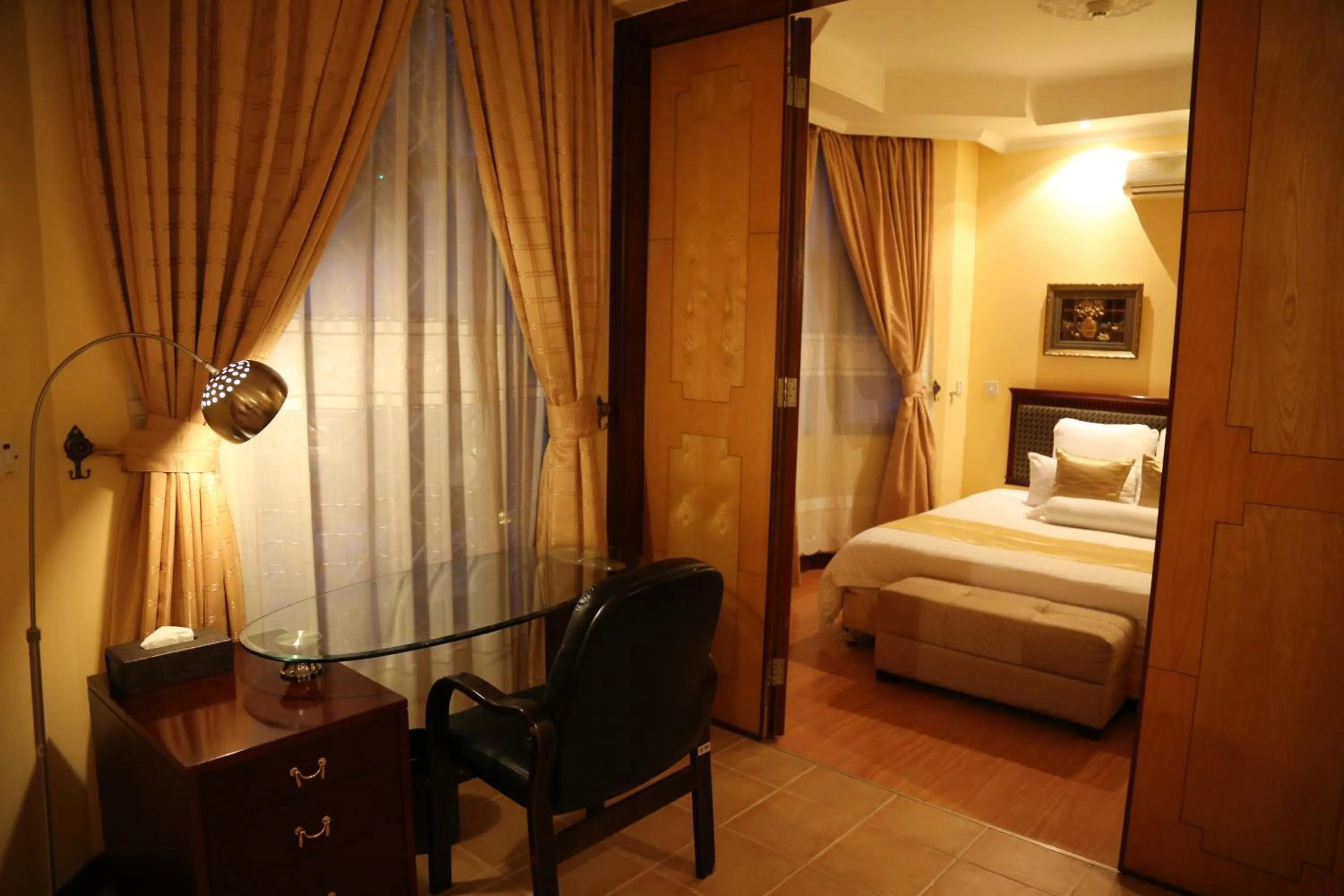 Photo of the whole room, Bed in Gold Crest Hotel - Arusha