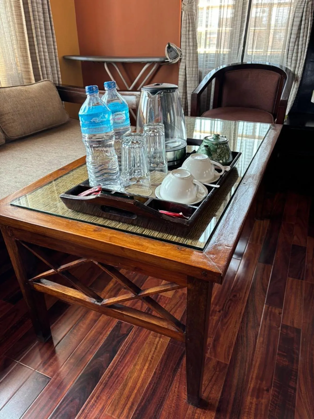 Dining area in Kasthamandap Boutique Hotel