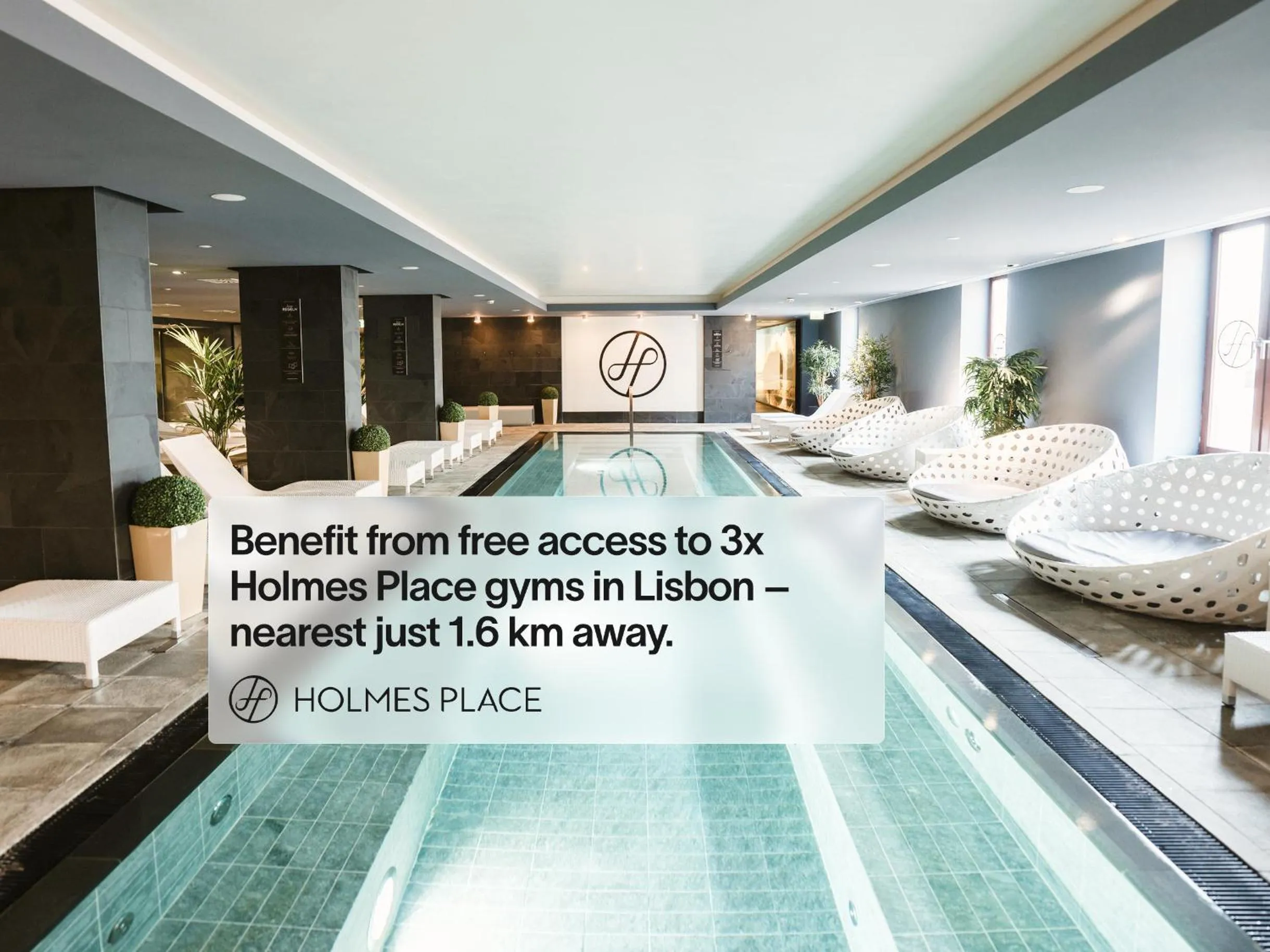 Fitness centre/facilities in LSA Baixa Castelo by Numa