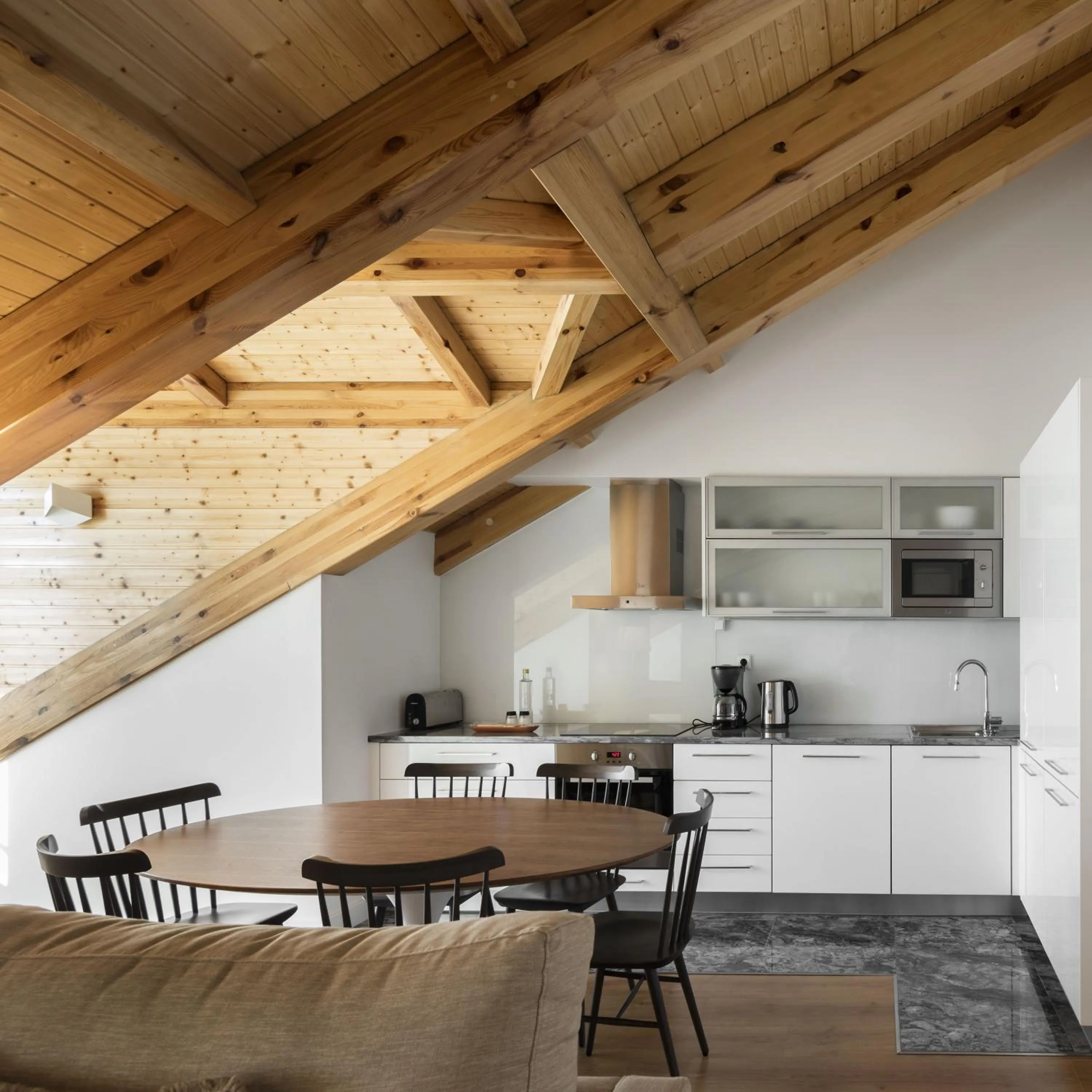 Dining area in Lisbon Serviced Apartments - Baixa Castelo
