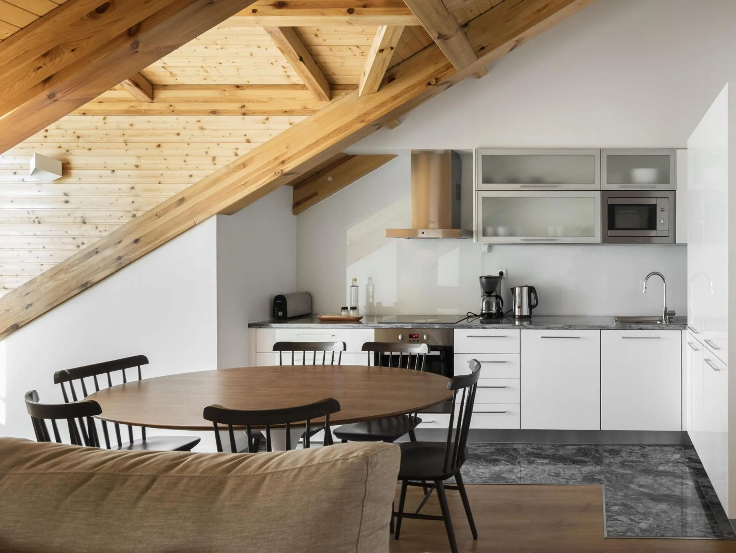 Kitchen or kitchenette in LSA Baixa Castelo by Numa