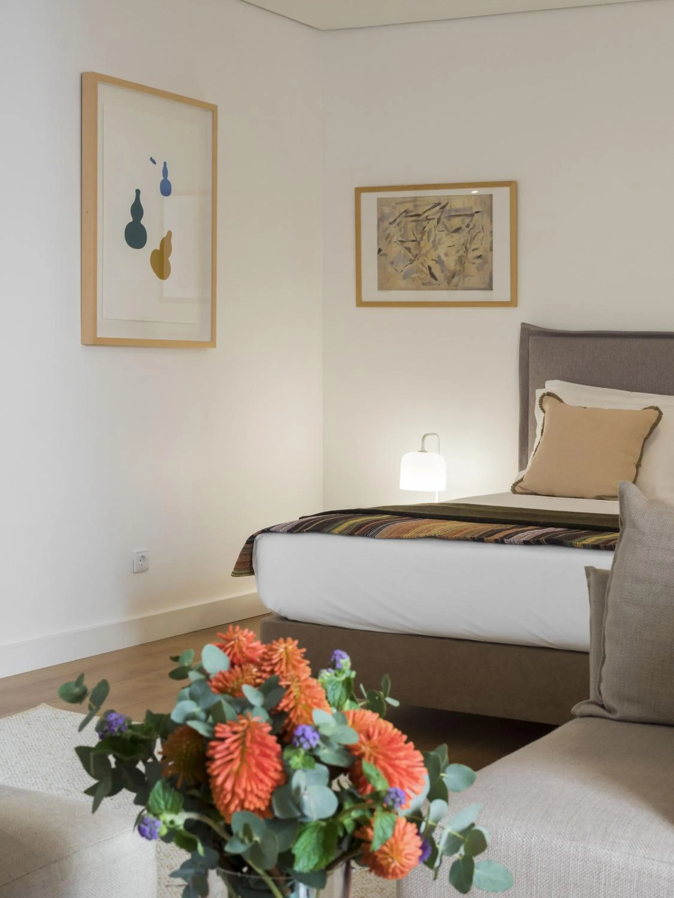 Bedroom, Bed in Lisbon Serviced Apartments - Baixa Castelo