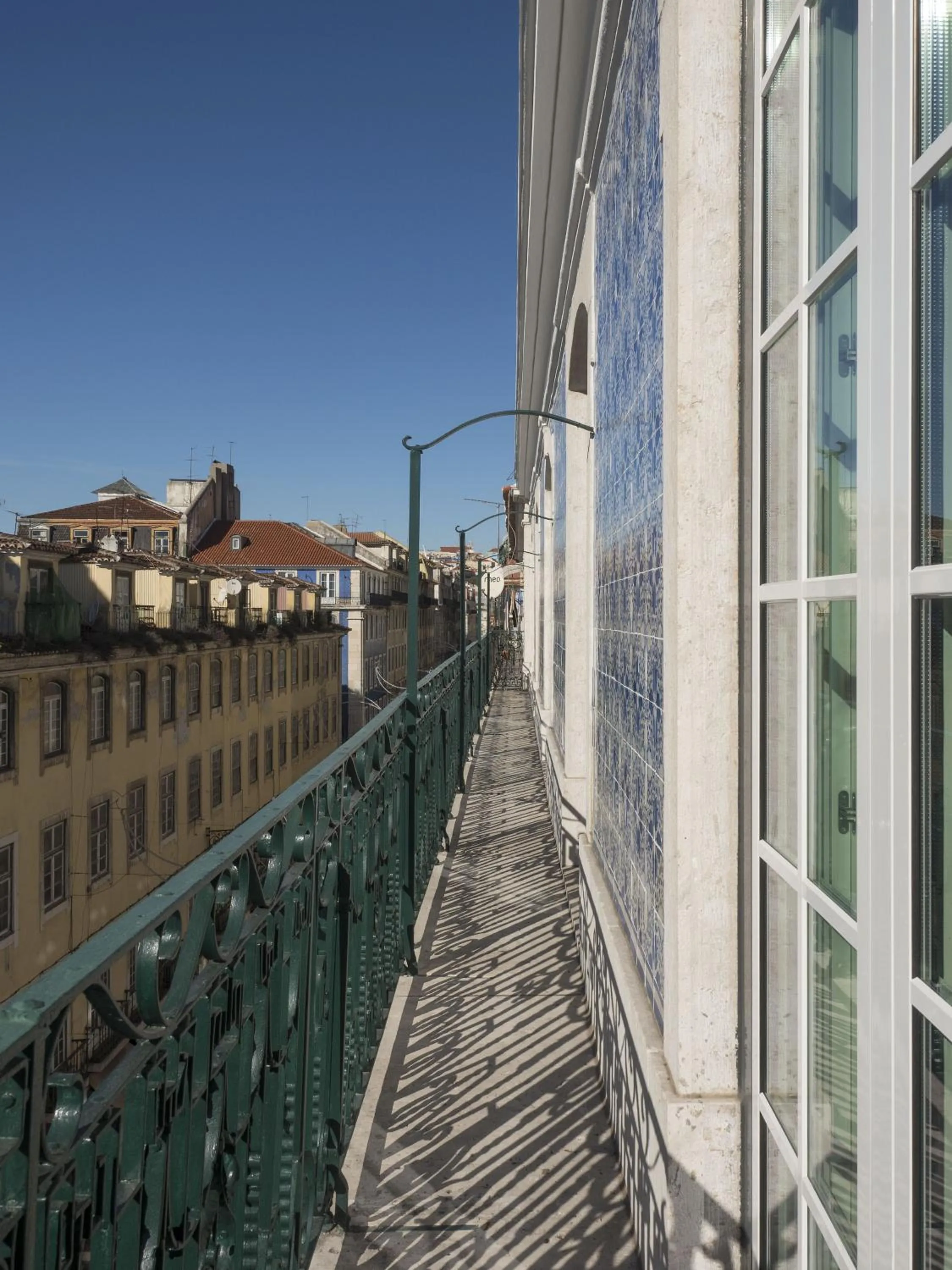 Balcony/Terrace in Lisbon Serviced Apartments - Baixa Castelo