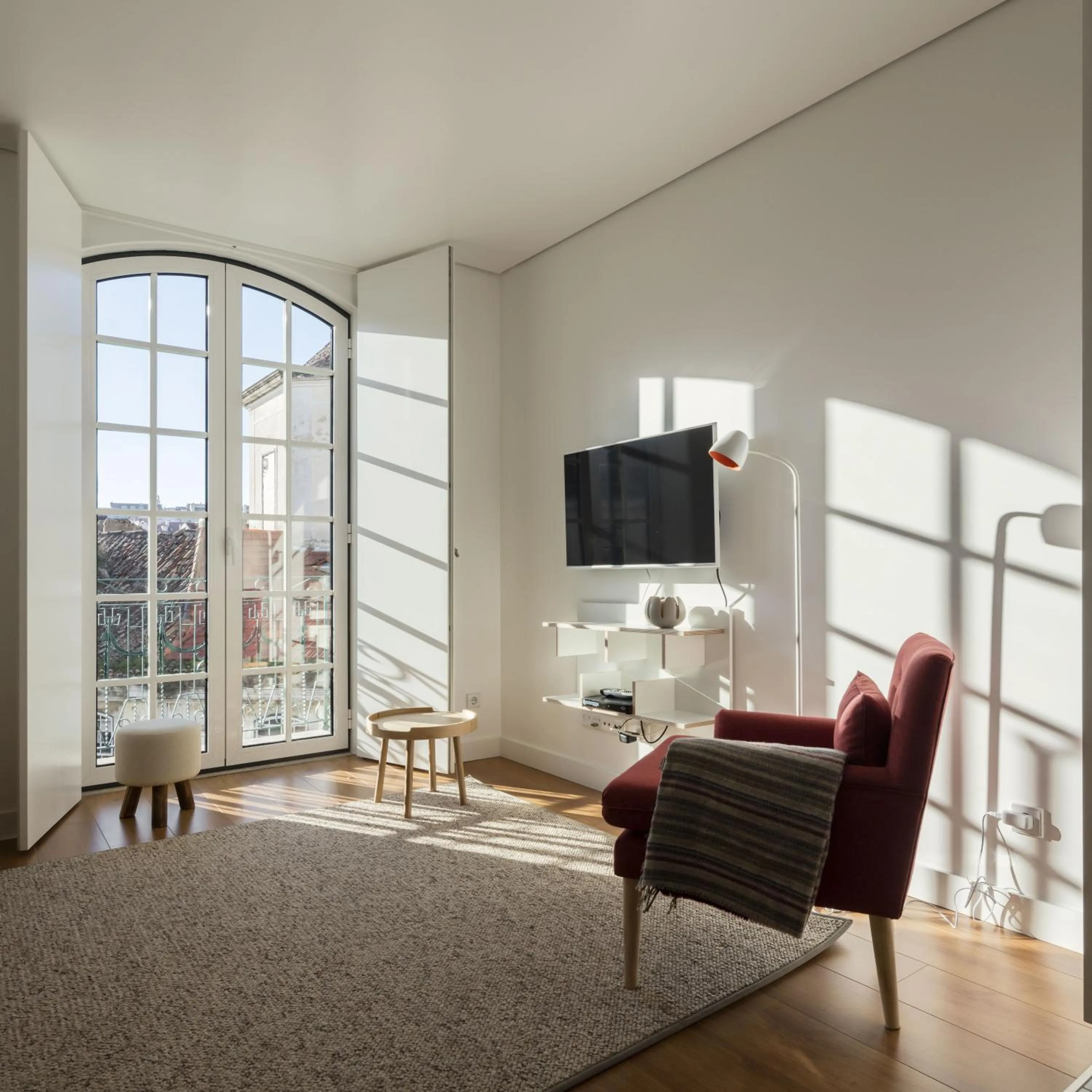 Living room in Lisbon Serviced Apartments - Baixa Castelo