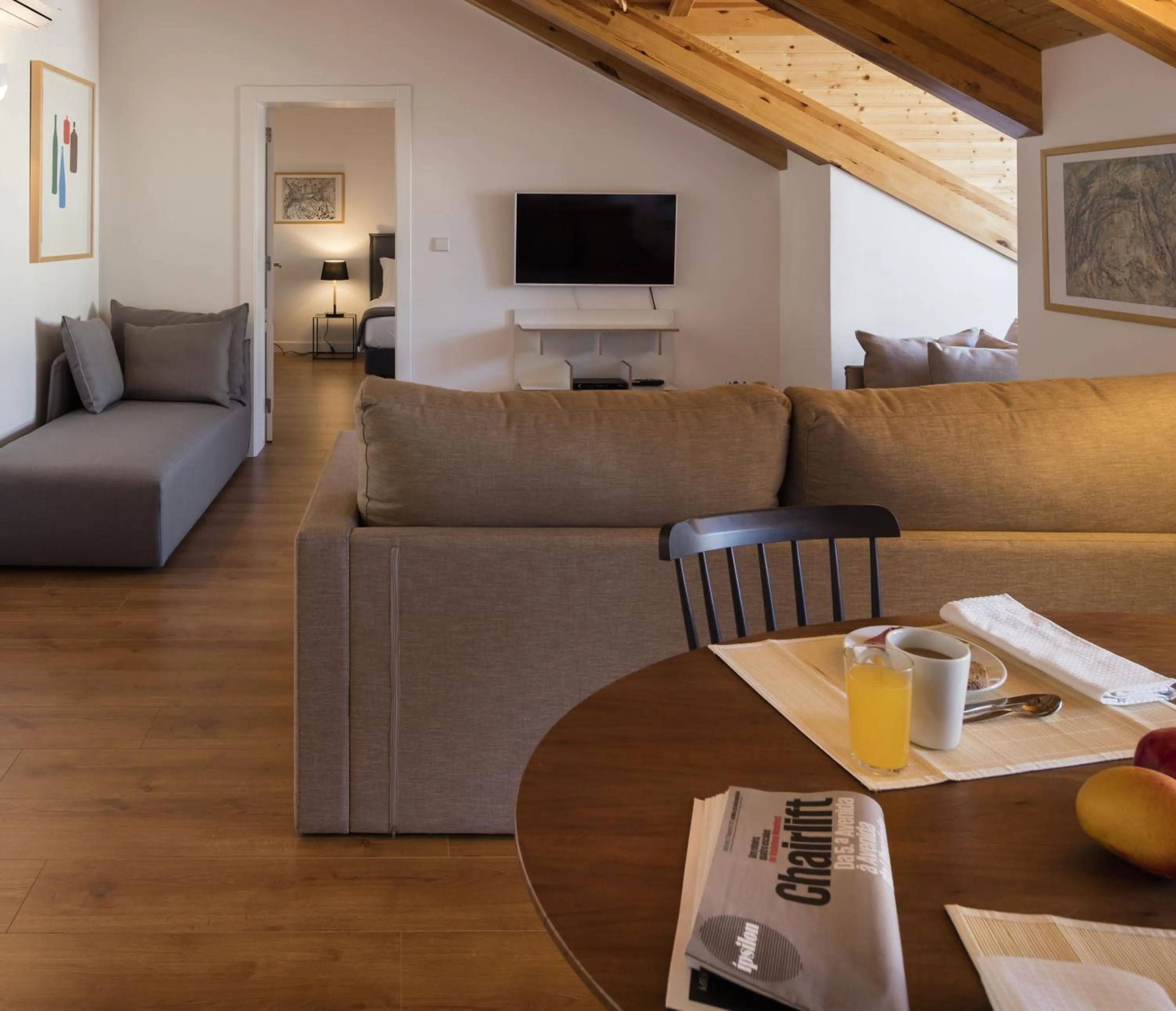 Living room in Lisbon Serviced Apartments - Baixa Castelo