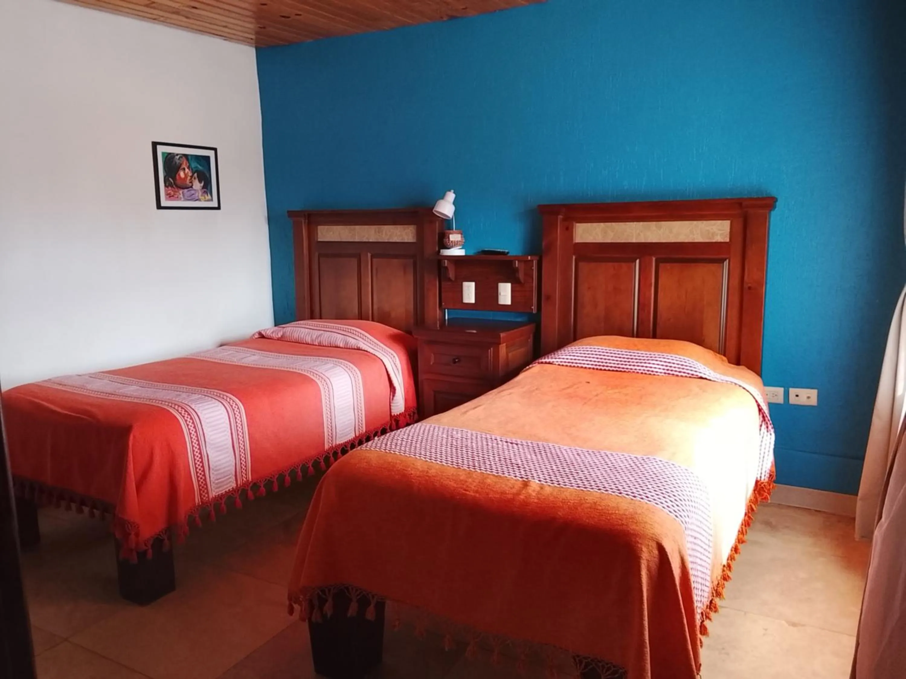 Bed in Hotel Ecológico Temazcal