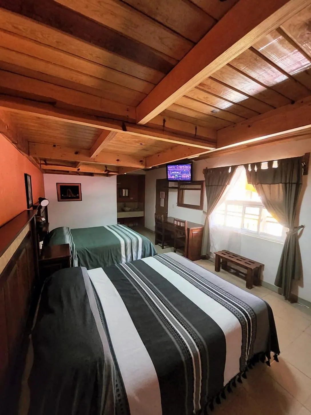 Bed in Hotel Ecológico Temazcal