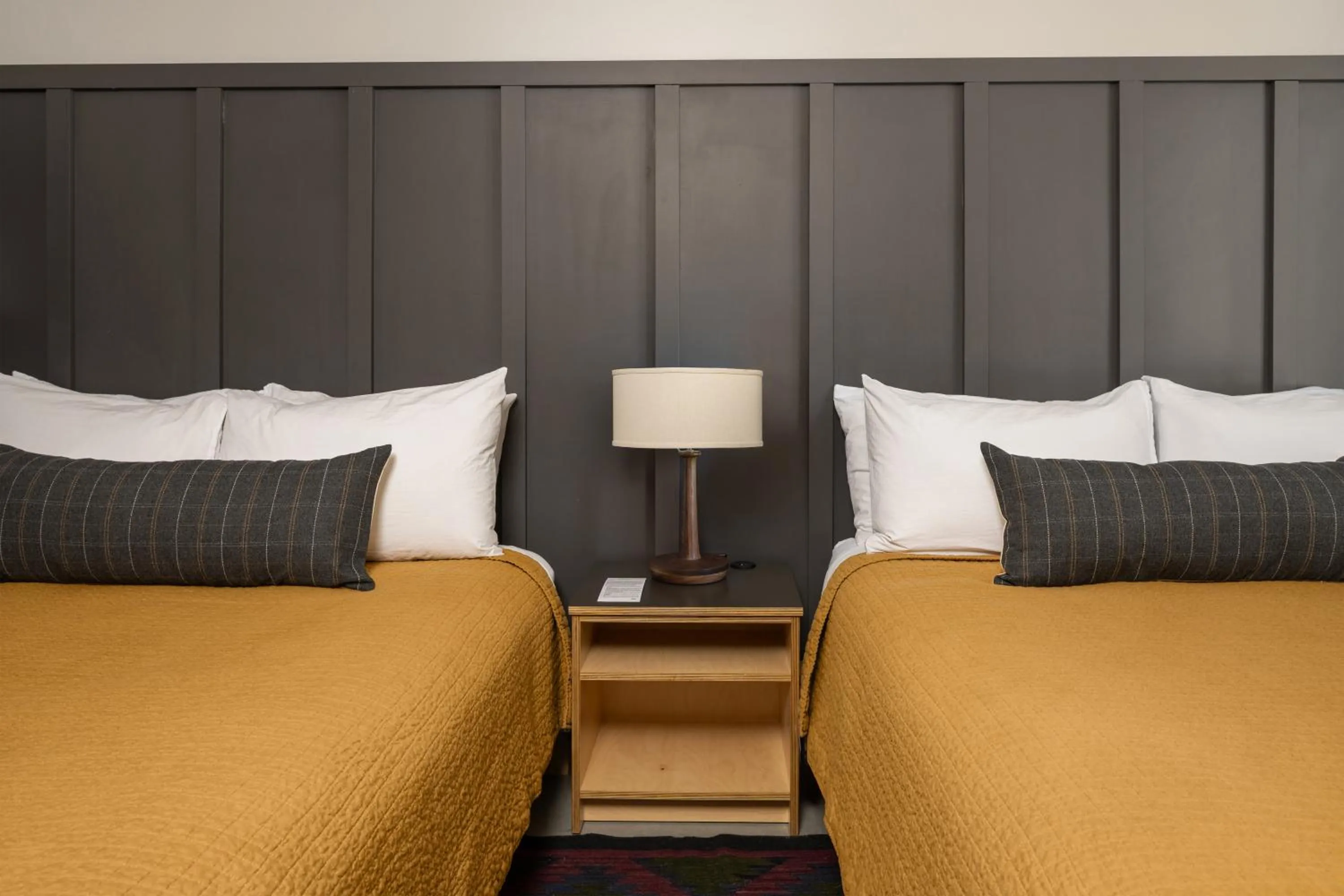 Bed in The Coachman Hotel