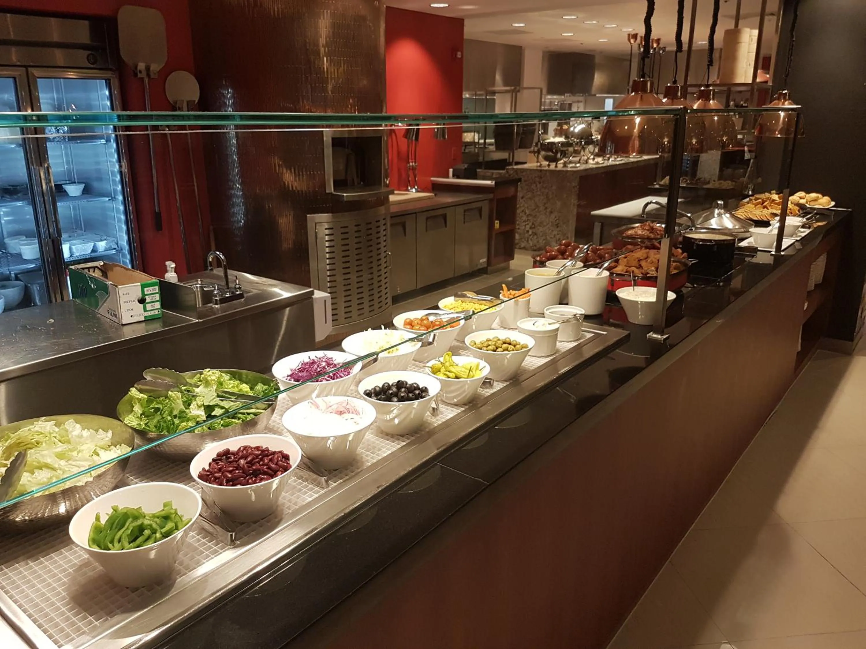 Buffet breakfast in Guam Plaza Resort