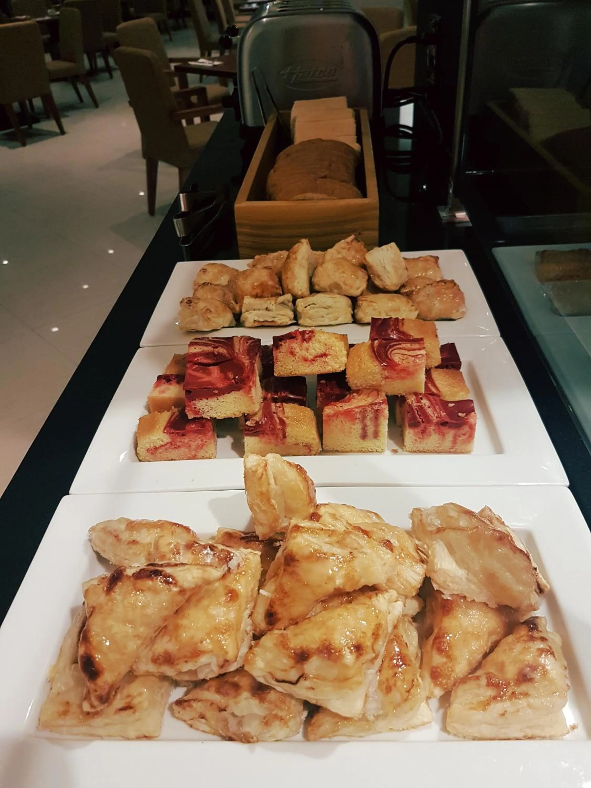 Buffet breakfast in Guam Plaza Resort