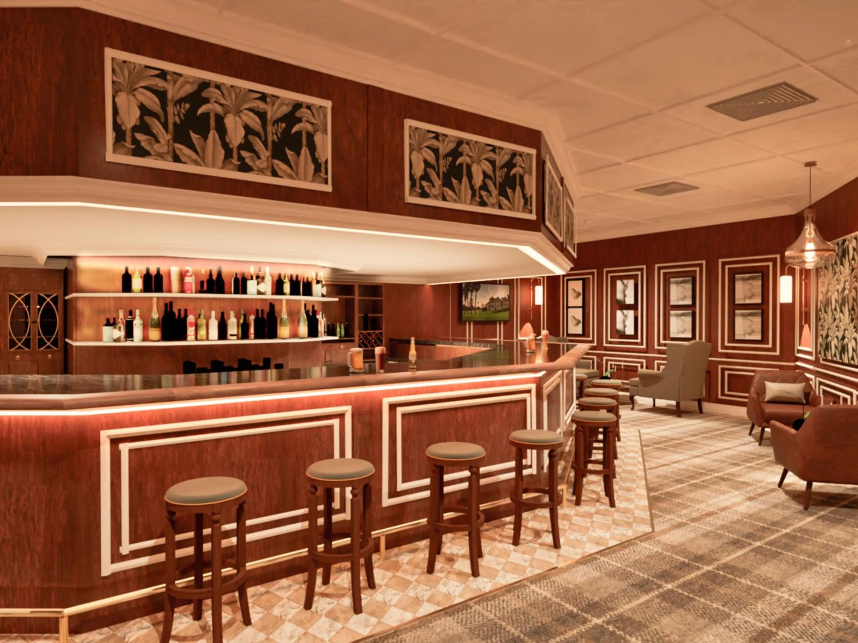 Lounge or bar in ANEW Resort Wilderness Garden Route