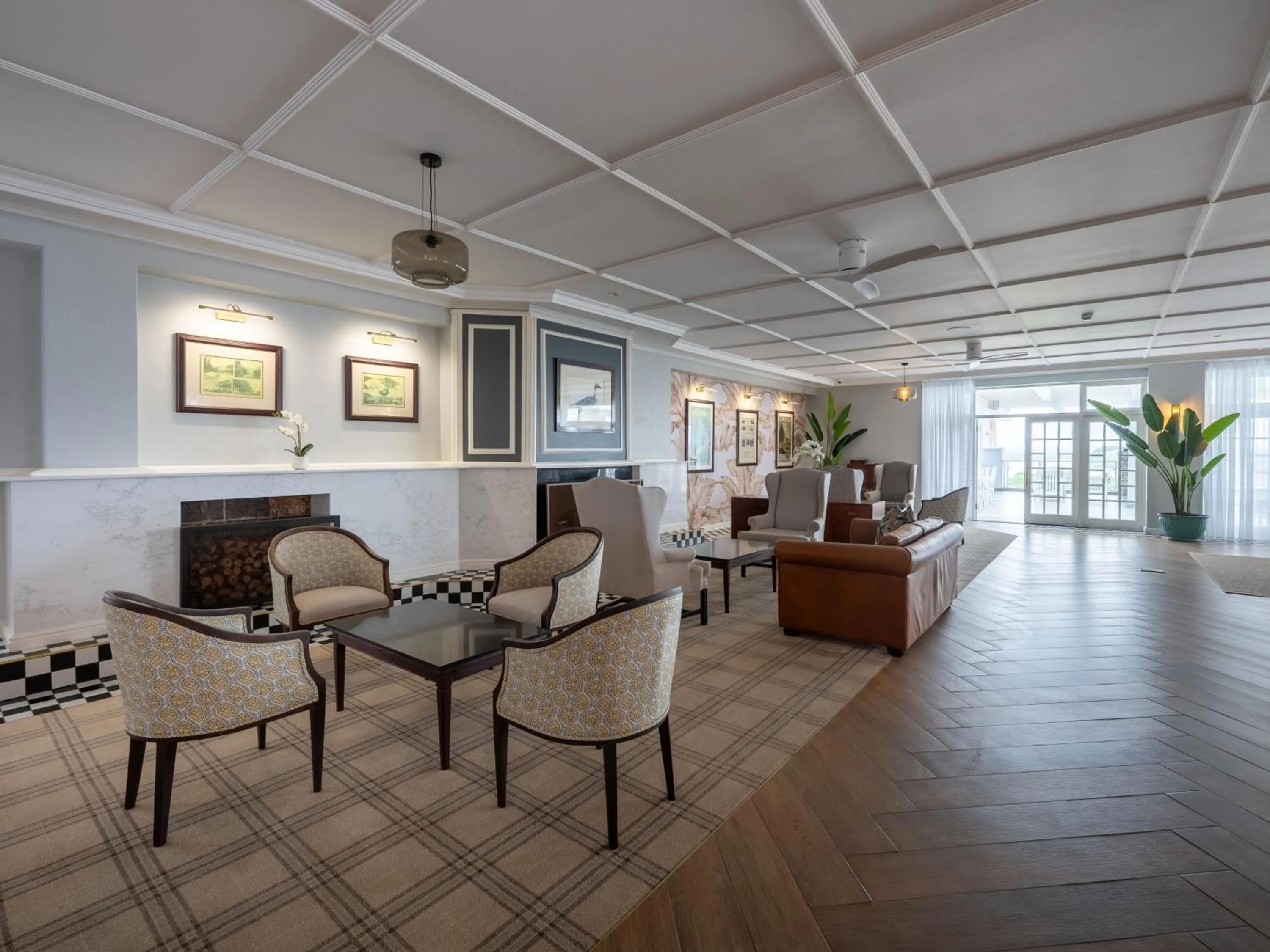 Seating area in ANEW Resort Wilderness Garden Route