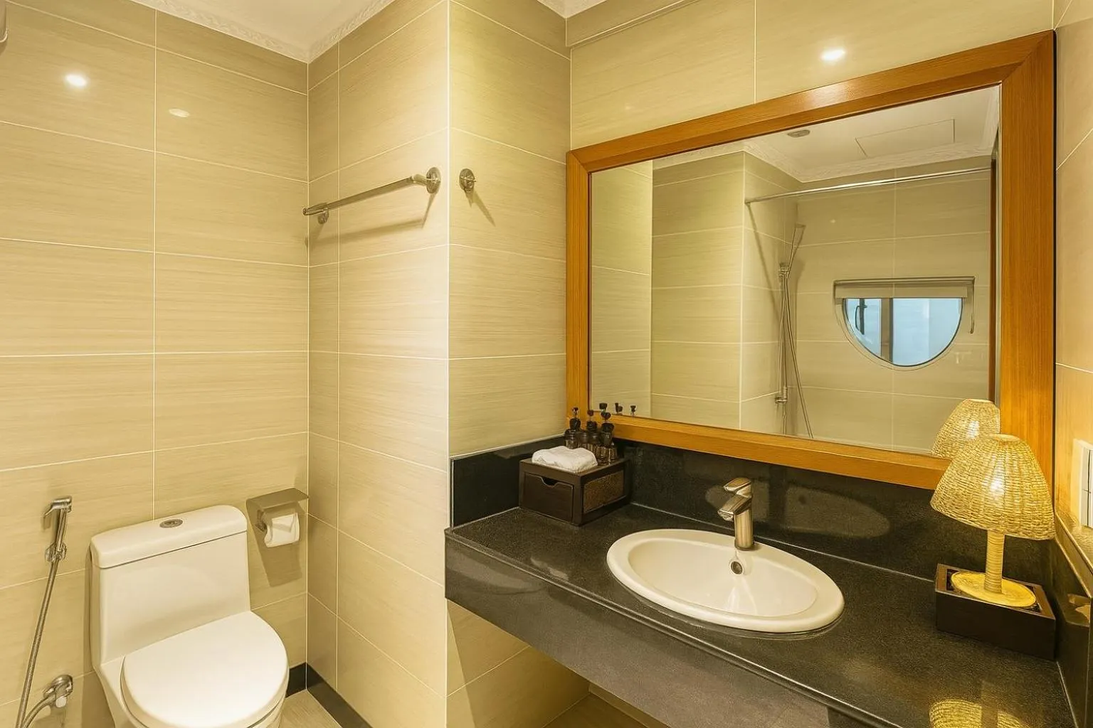 Shower in MissBamboo Hotel Nha Trang