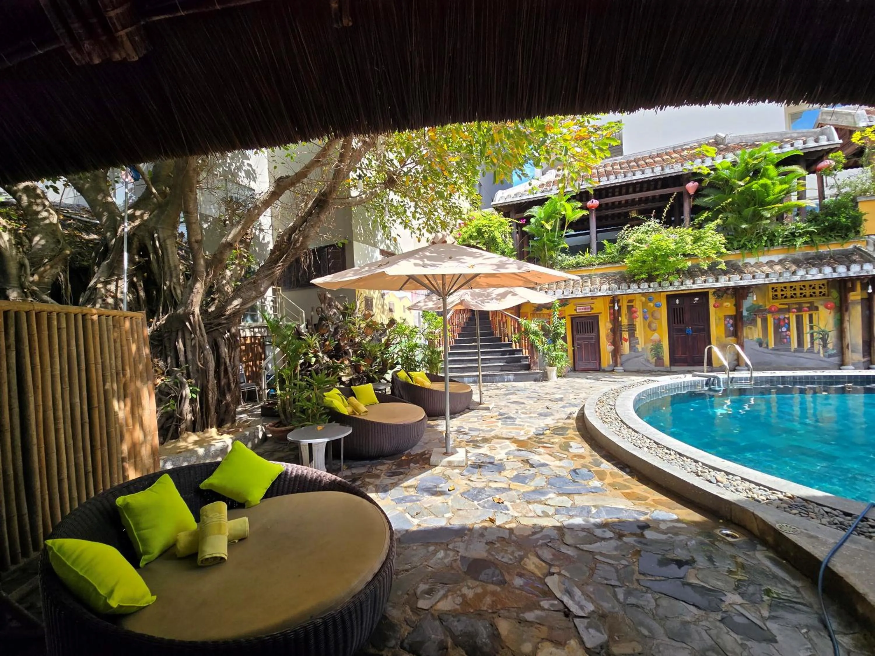 Garden in MissBamboo Hotel Nha Trang