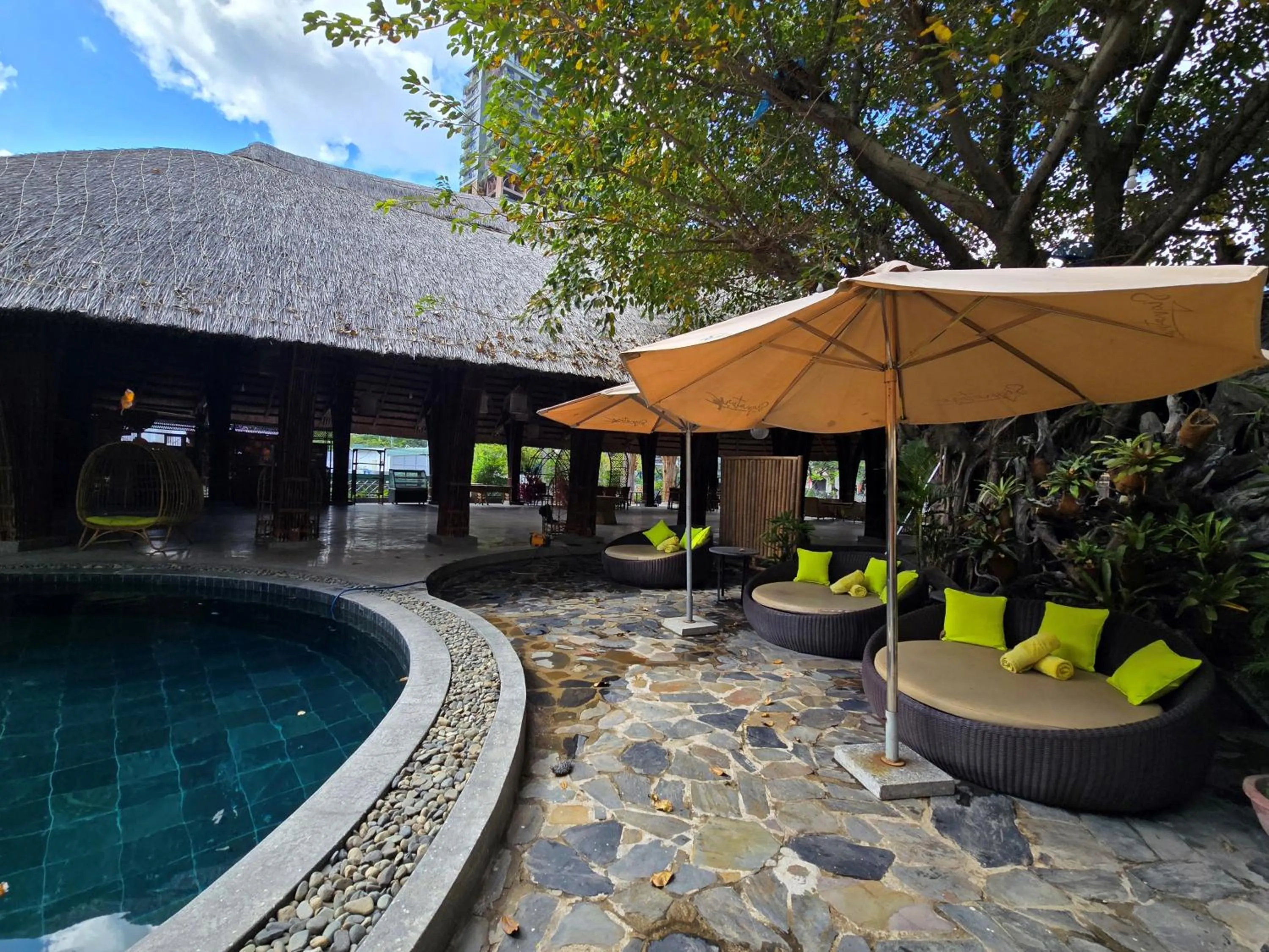 Garden in MissBamboo Hotel Nha Trang