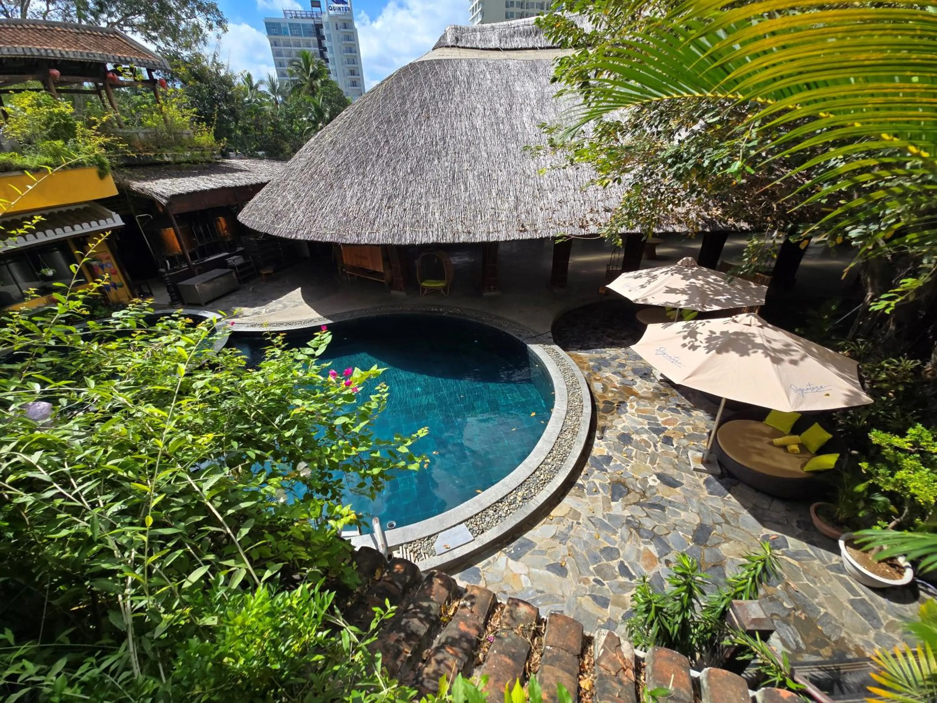 Garden in MissBamboo Hotel Nha Trang