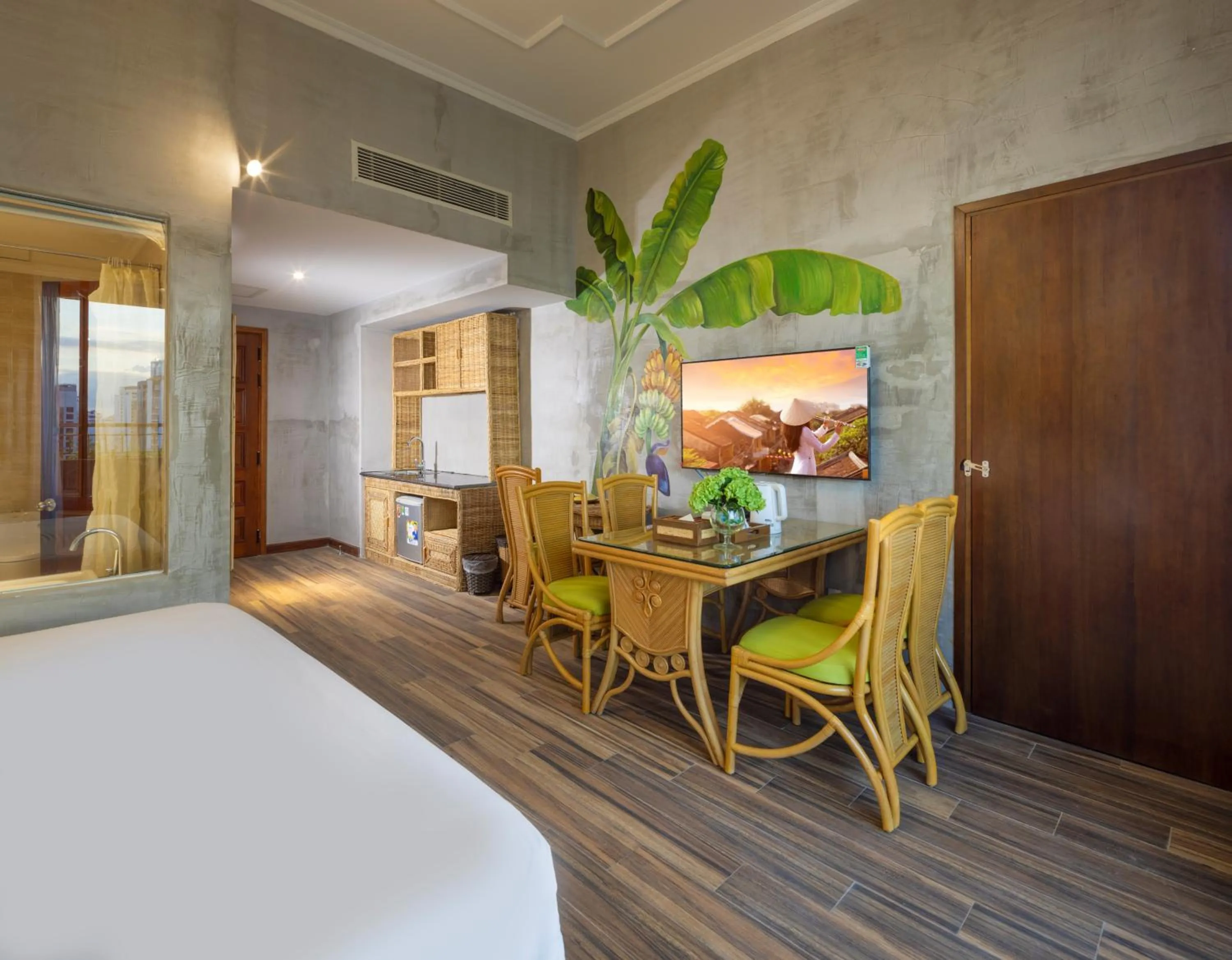 Photo of the whole room, Bed in MissBamboo Hotel Nha Trang