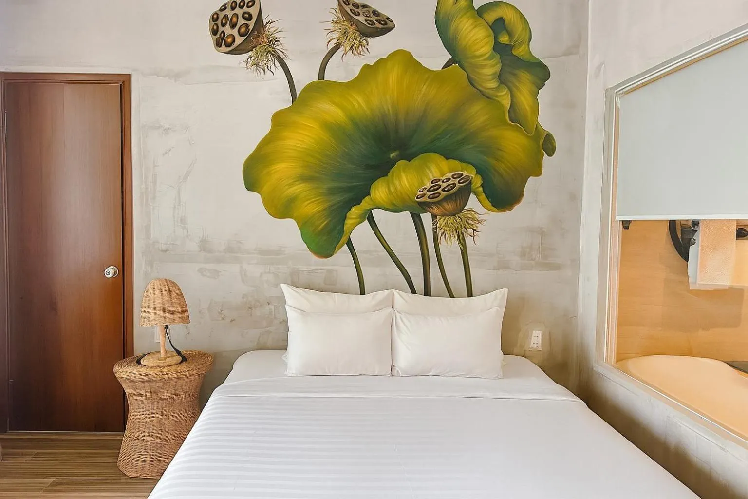 Bed in MissBamboo Hotel Nha Trang