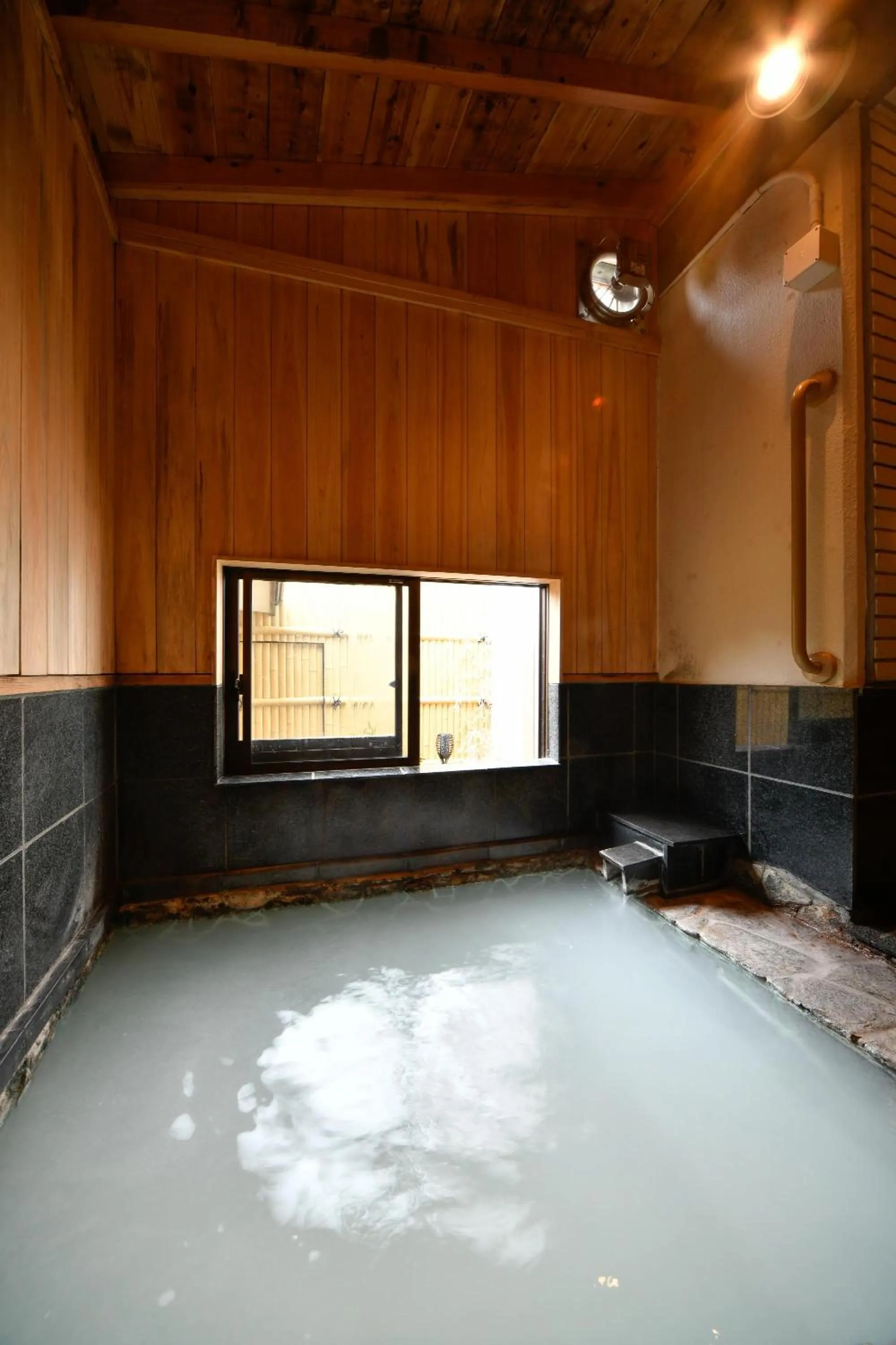 Hot Spring Bath in Ryokan Tamura