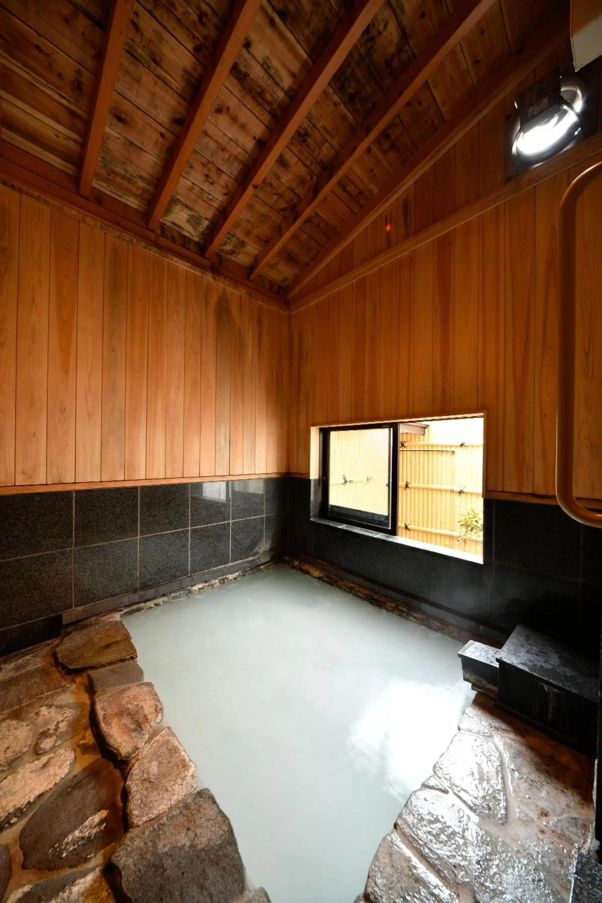 Hot Spring Bath in Ryokan Tamura