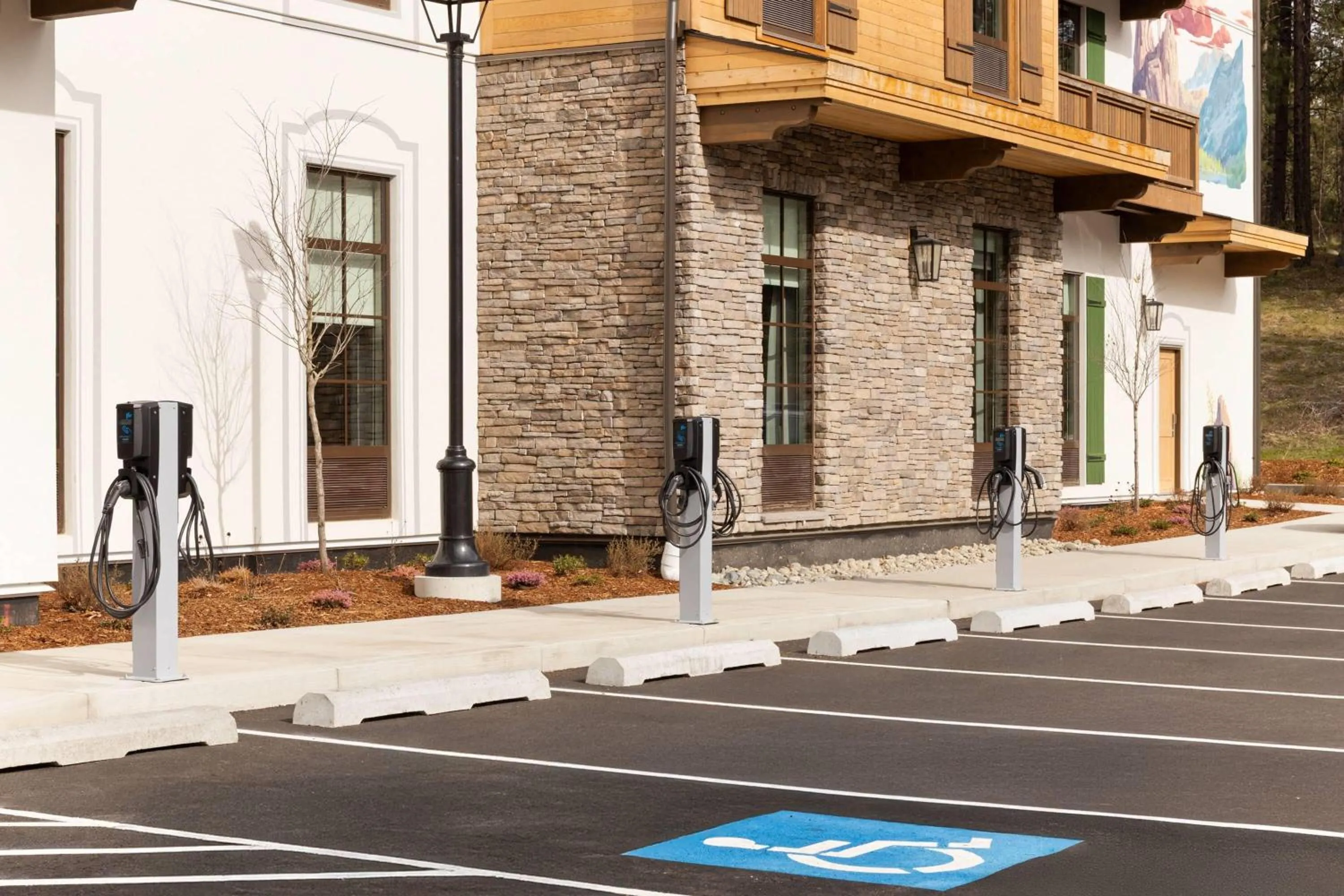 Property building in Hawthorn Extended Stay by Wyndham Leavenworth
