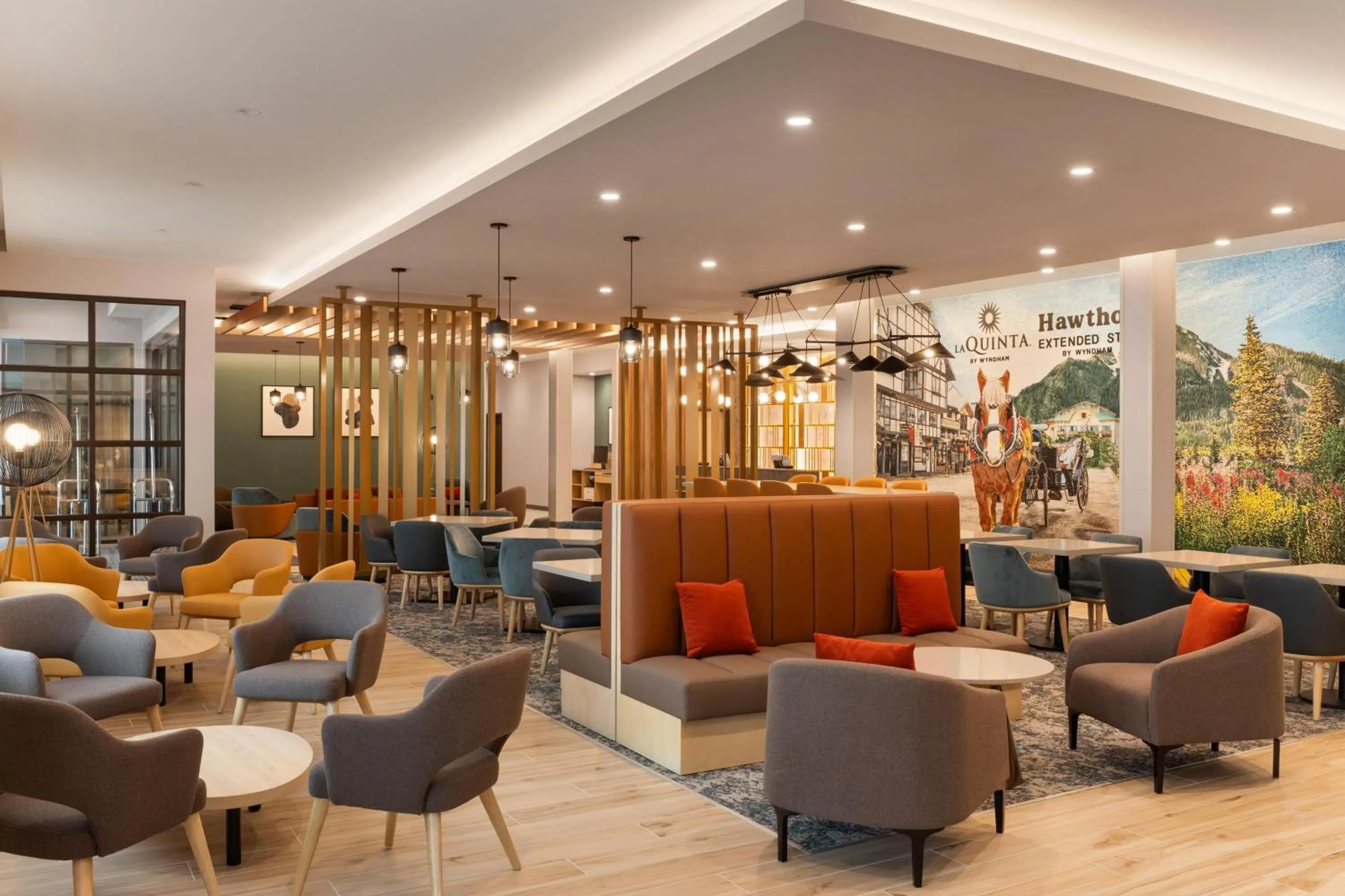 Breakfast in Hawthorn Extended Stay by Wyndham Leavenworth
