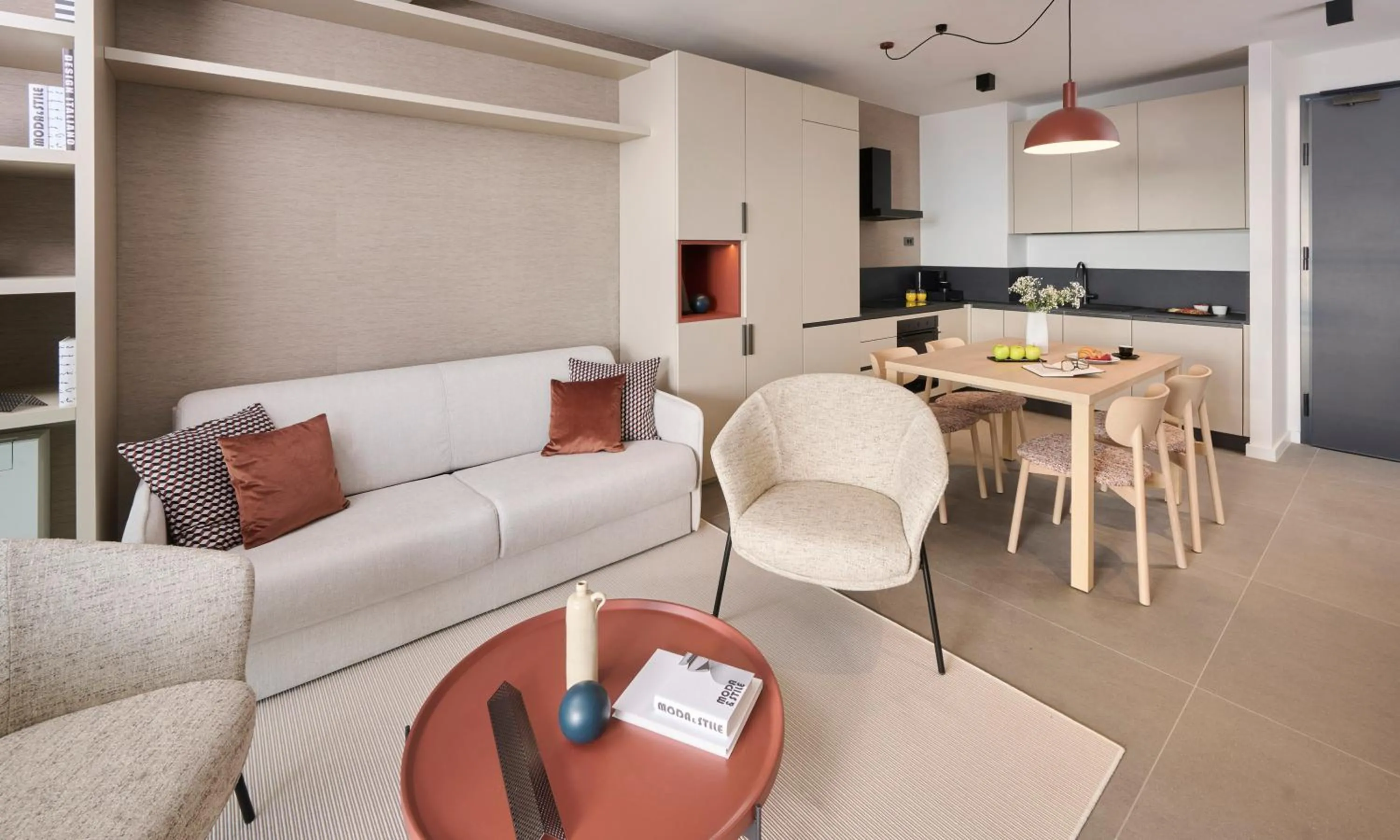 One-Bedroom Apartment with Balcony in Aminess Younique Vollo Hotel Residences